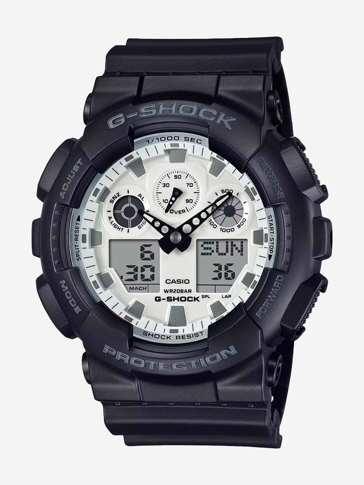 

Спортивные часы CASIO GA-100WD-1A, Черный