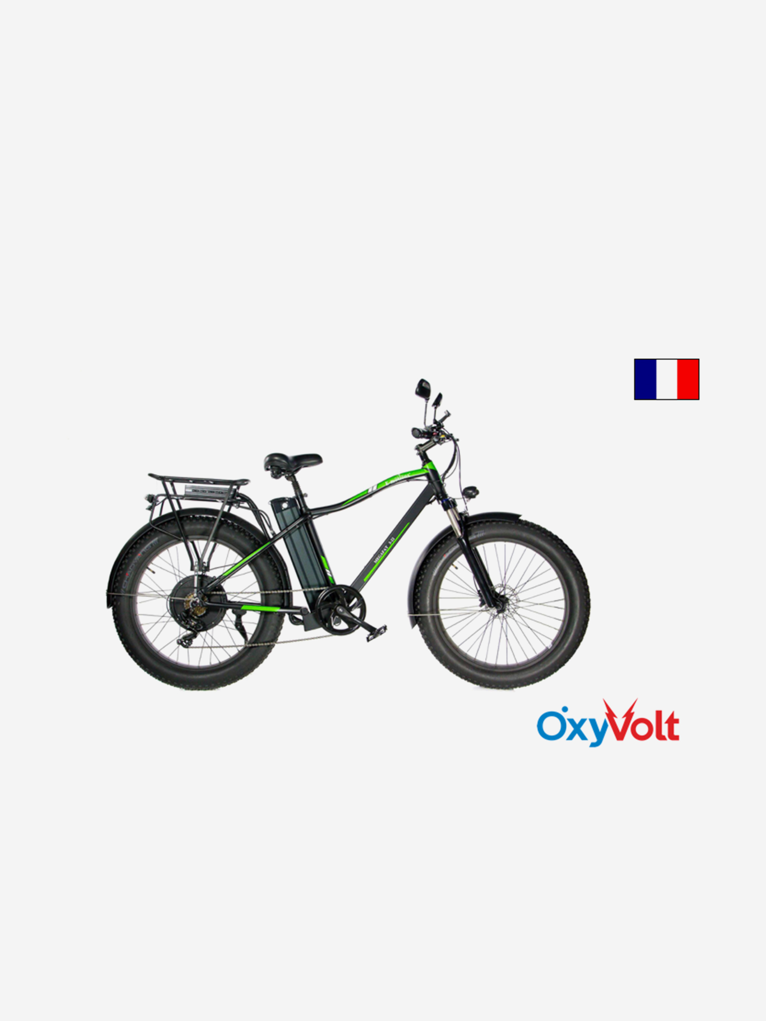 

Электровелосипед OxyVolt MEGAFAT 3-22, Черный