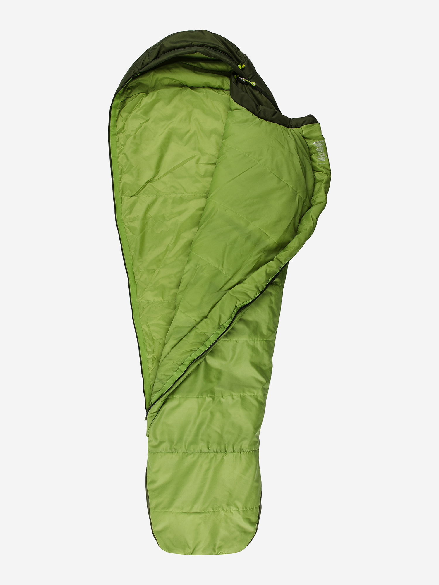 Спальный мешок Marmot Trestles 30 -3 правосторонний, Зеленый