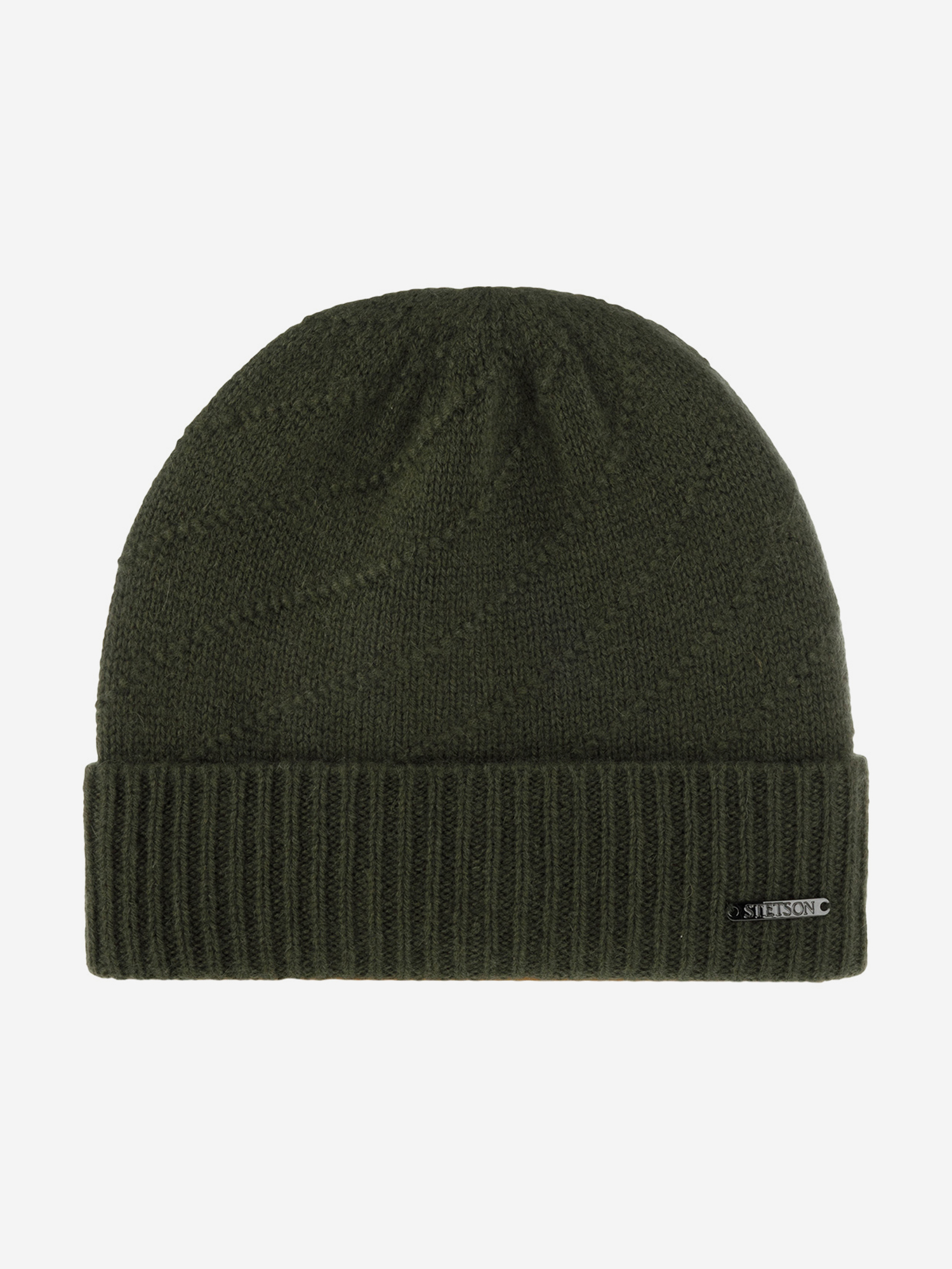 

Шапка с отворотом STETSON 8599218 BEANIE CASHMERE (оливковый), Мультицвет