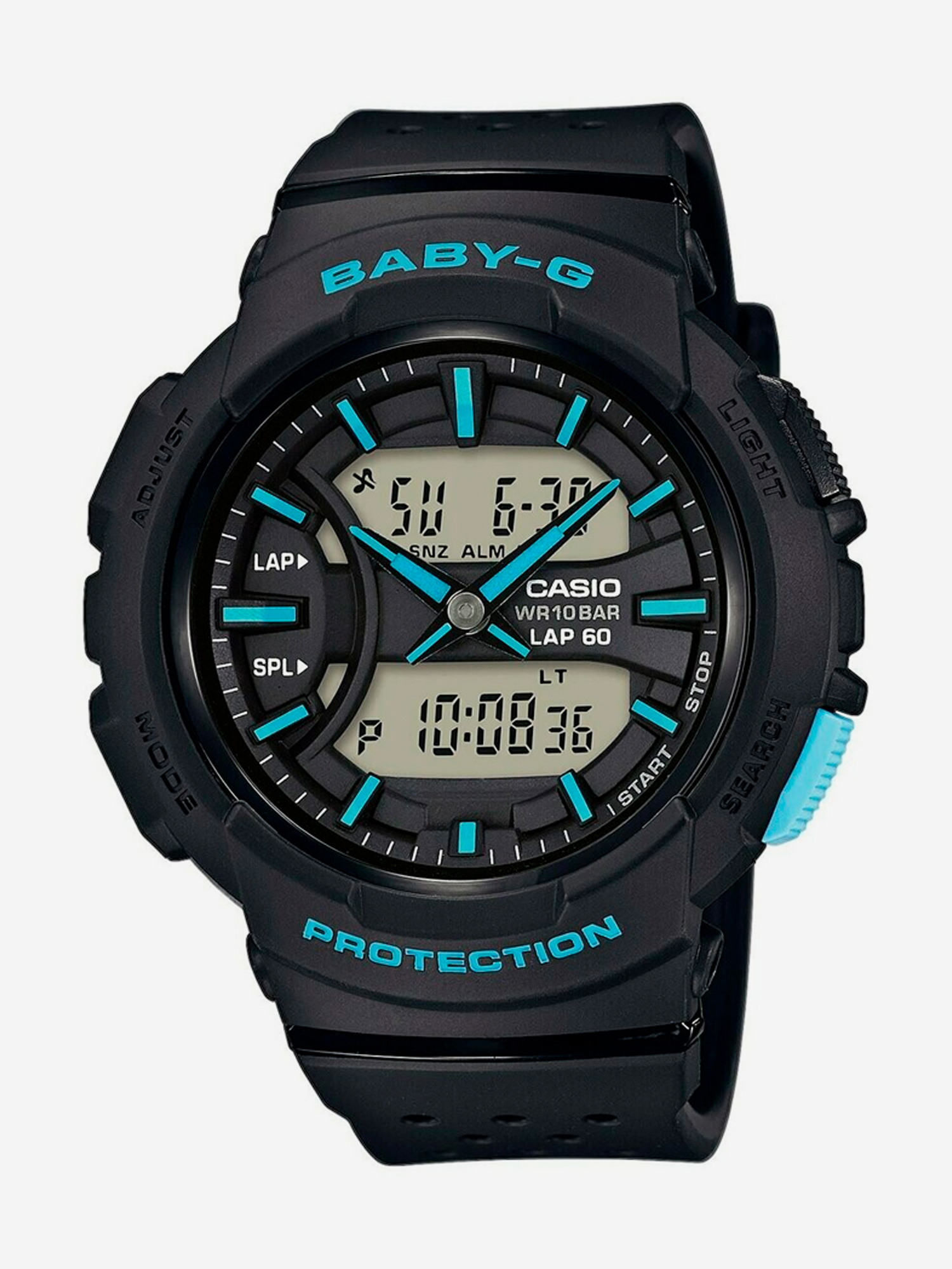 

Спортивные часы CASIO BGA-240-1A3, Черный