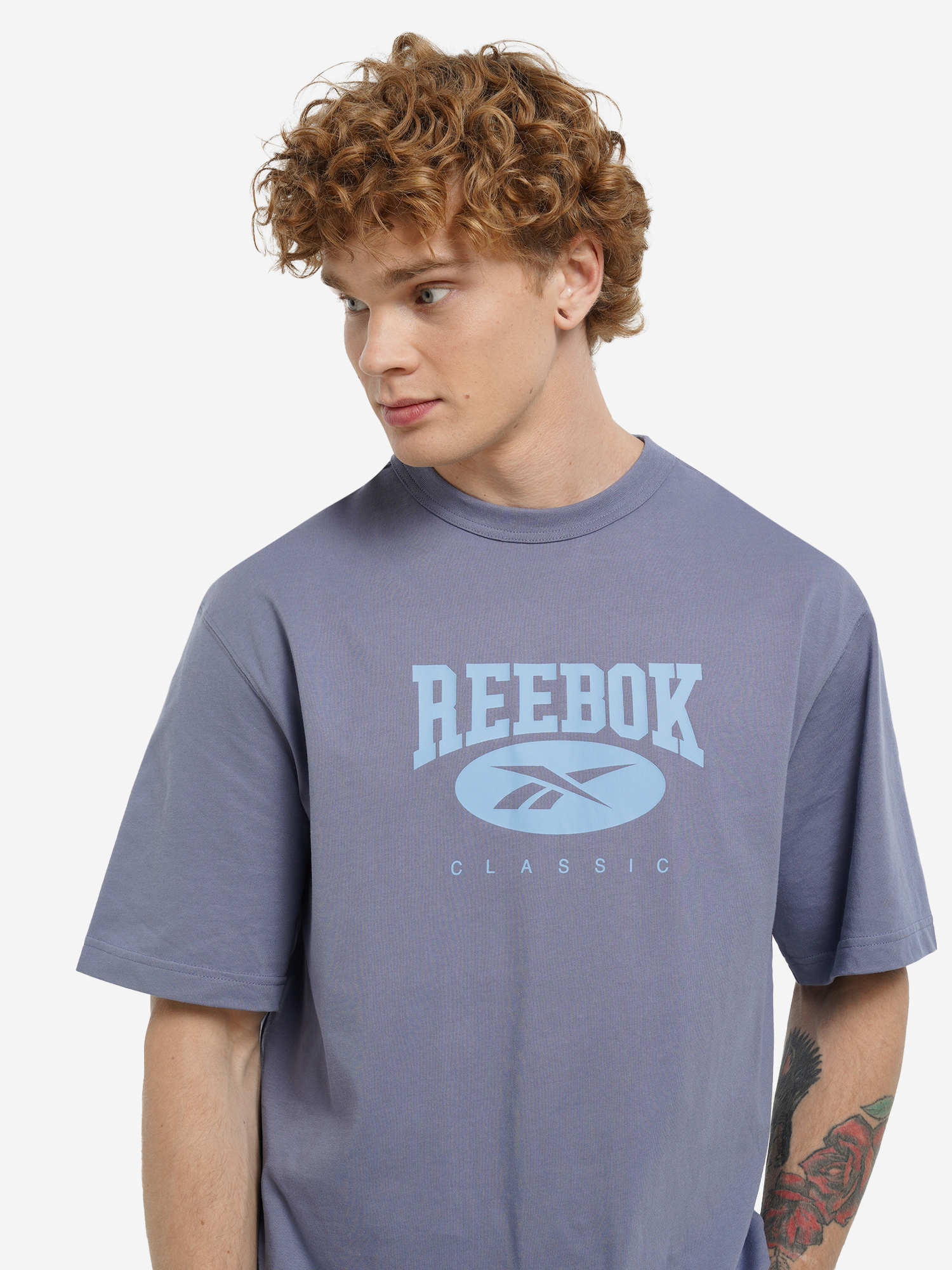 

Футболка мужская Reebok, Голубой