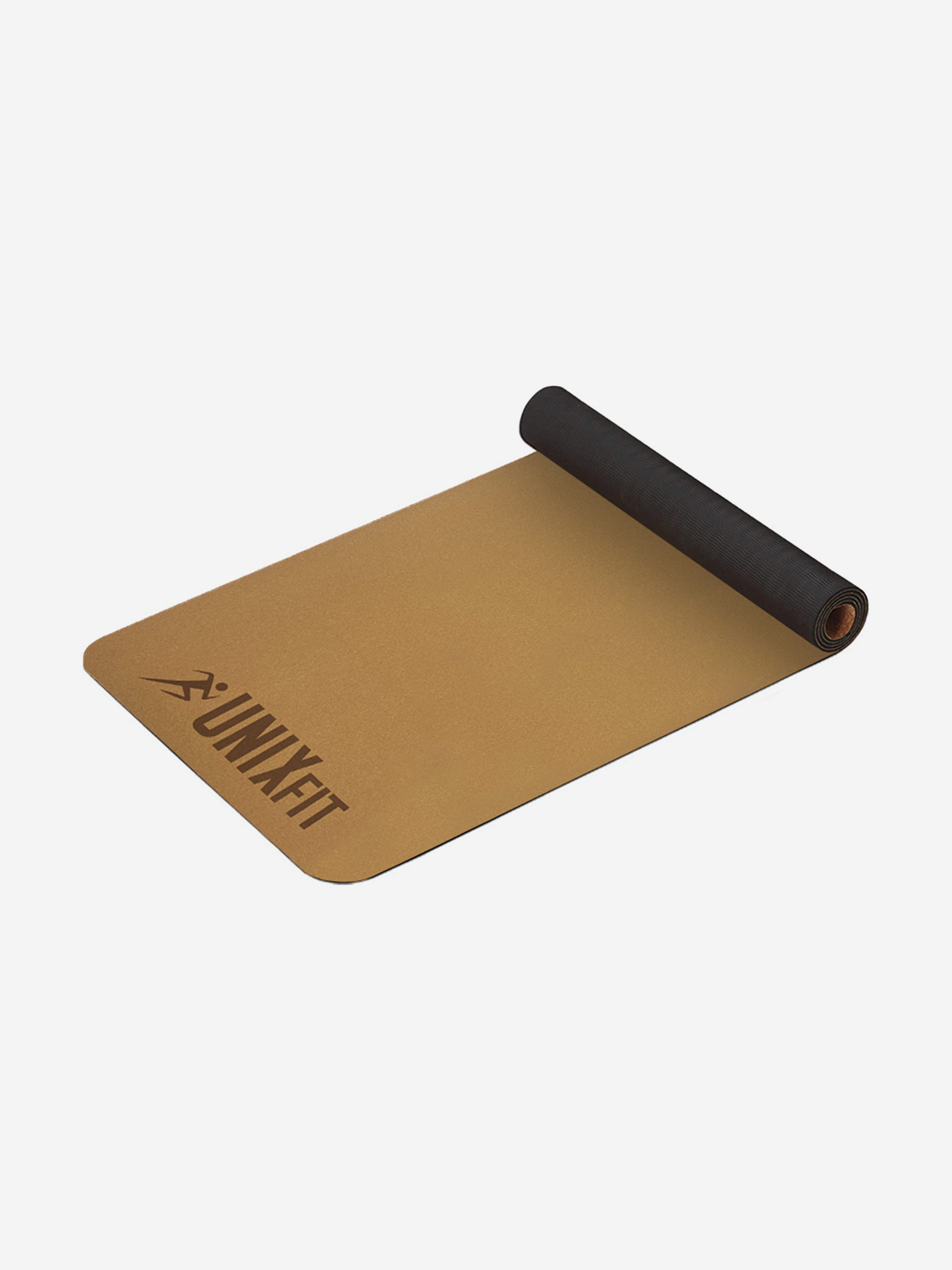 

Коврик для йоги и фитнеса UNIX Fit пробковый, 183 х 61 х 0,5 см, Коричневый
