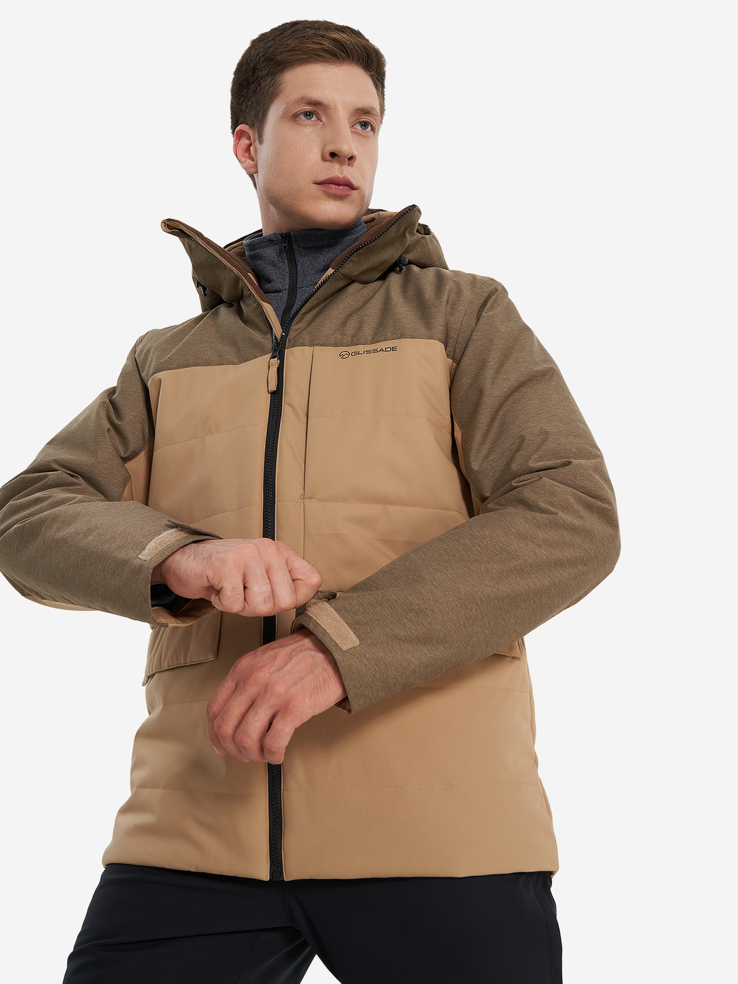 Куртка утепленная мужская Glissade Бежевый 10999₽