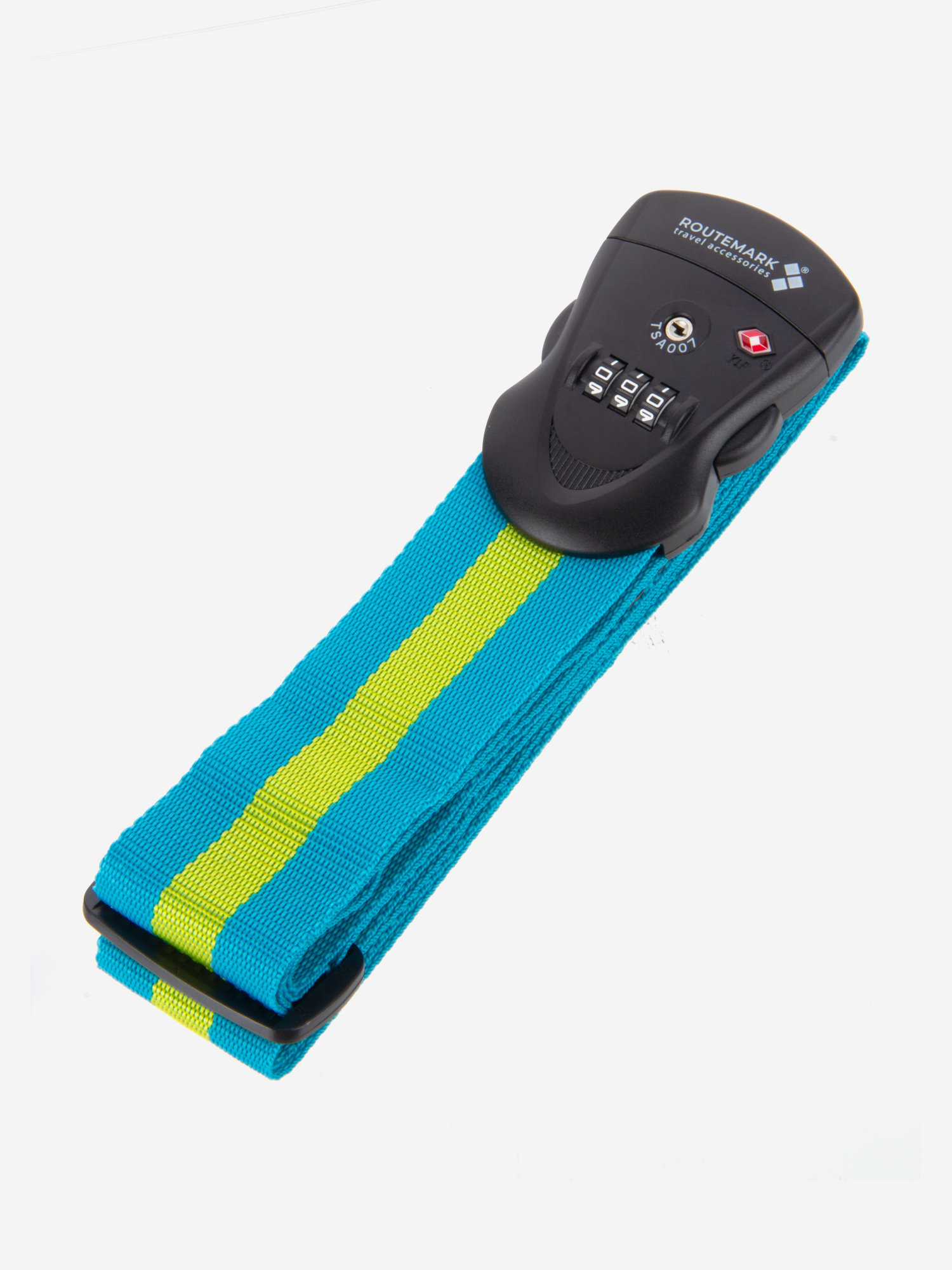 Изображение товара Ремень багажный Routemark TSA355B морская волна с замком