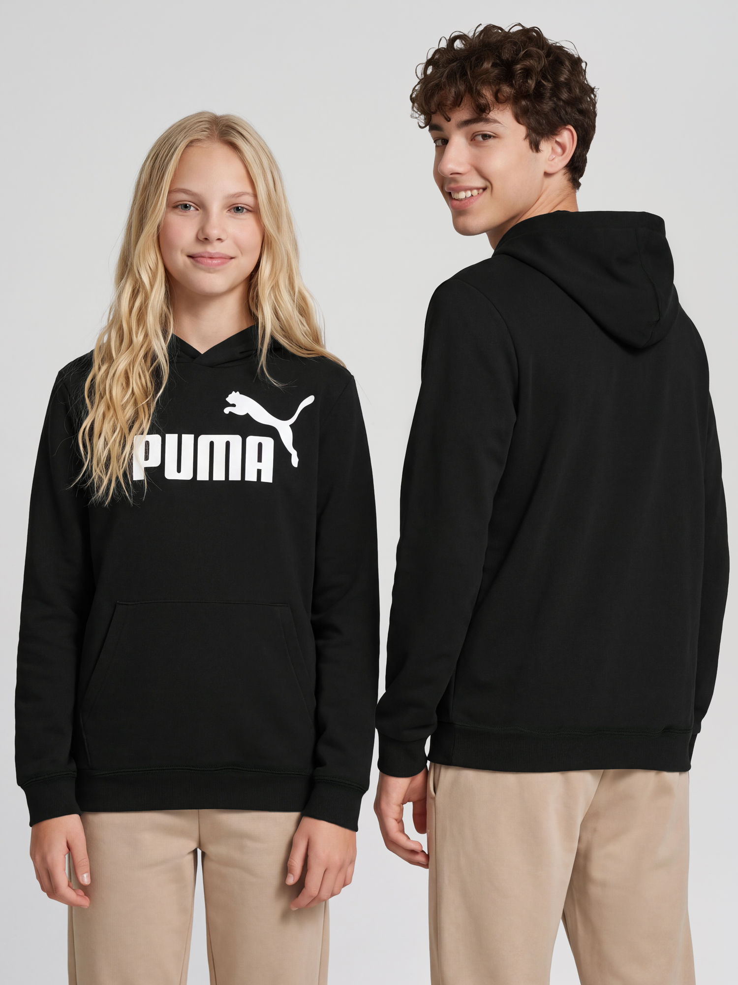 Худи детское PUMA No. 1 Logo, Черный