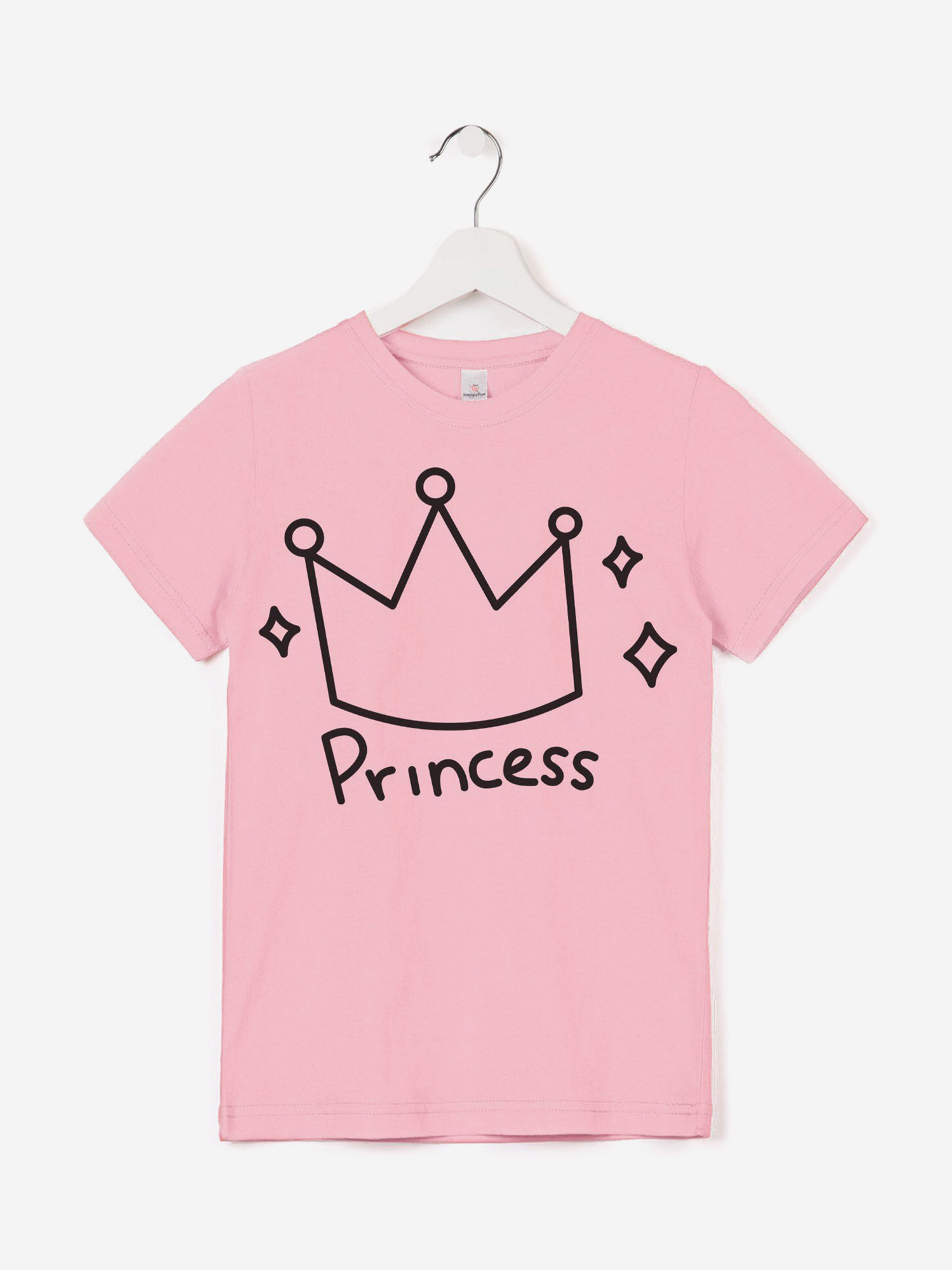 

Футболка для девочек Happyfox 100% хлопок, Розовый