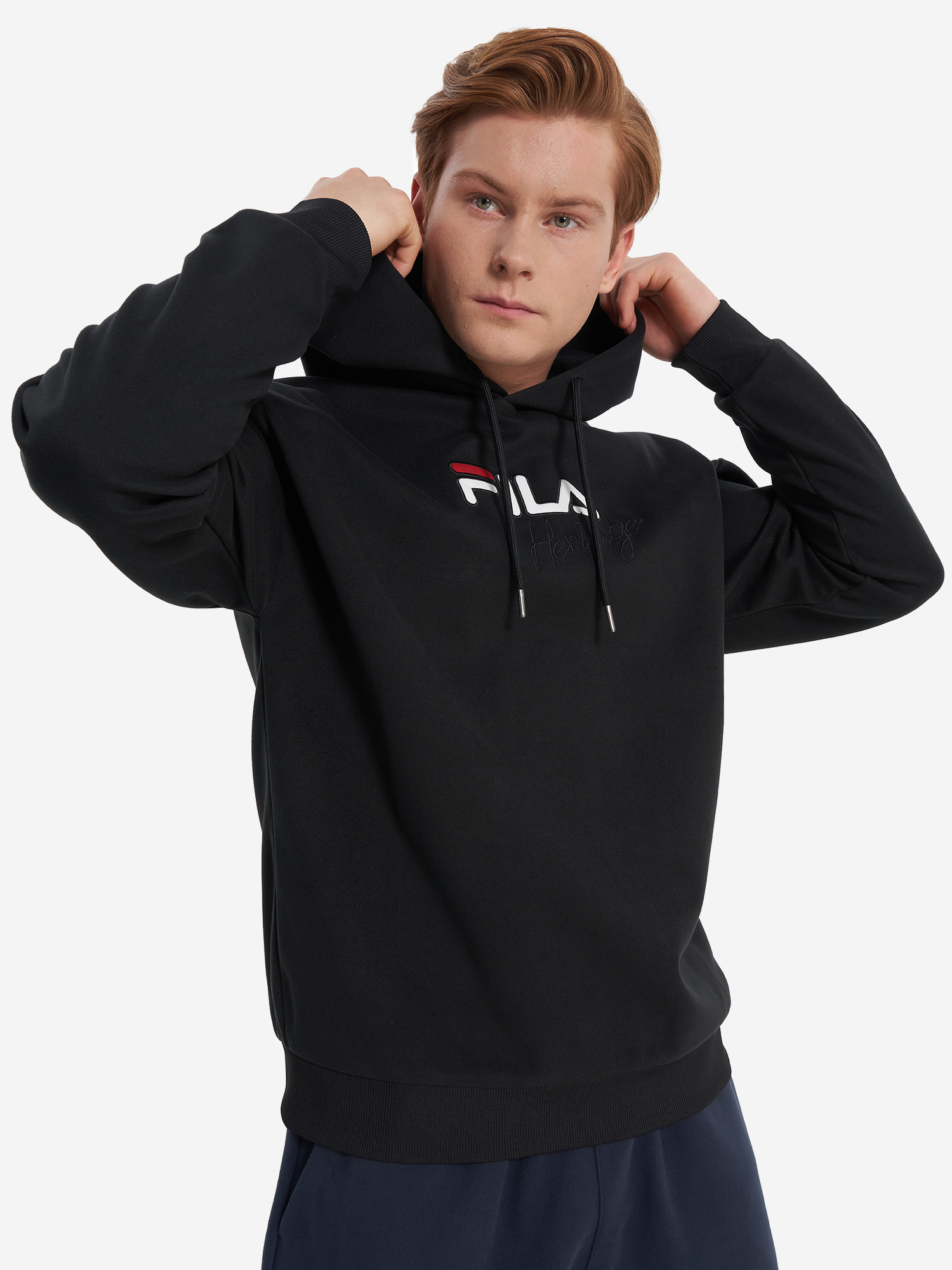 

Худи мужское FILA, Черный