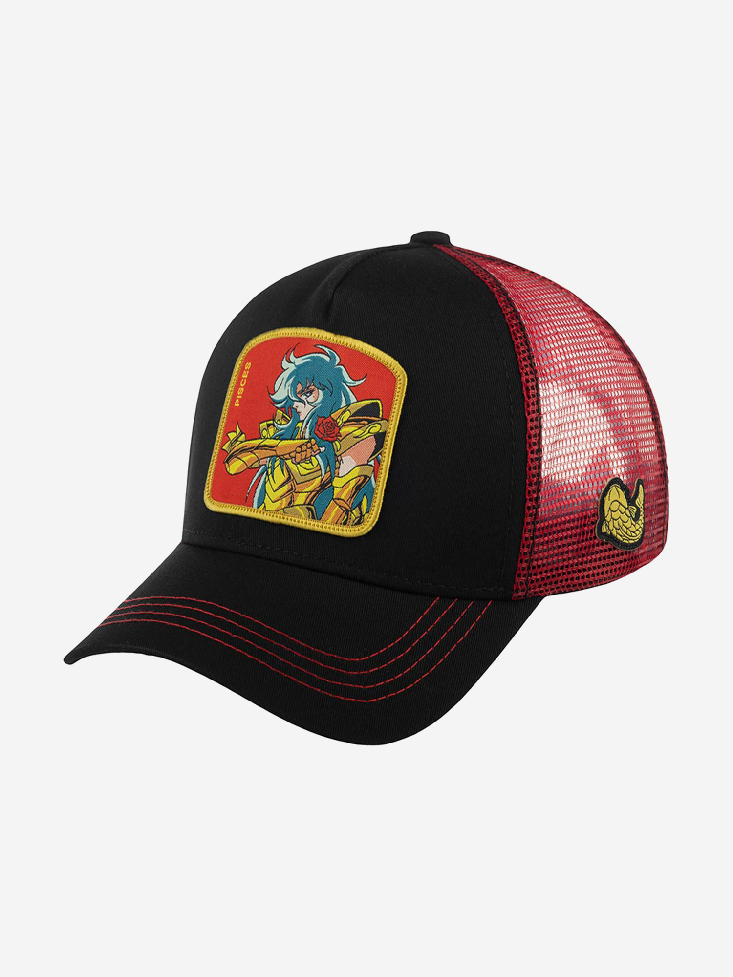 Изображение товара Бейсболка с сеточкой CAPSLAB Saint Seiya Pisces для взрослых