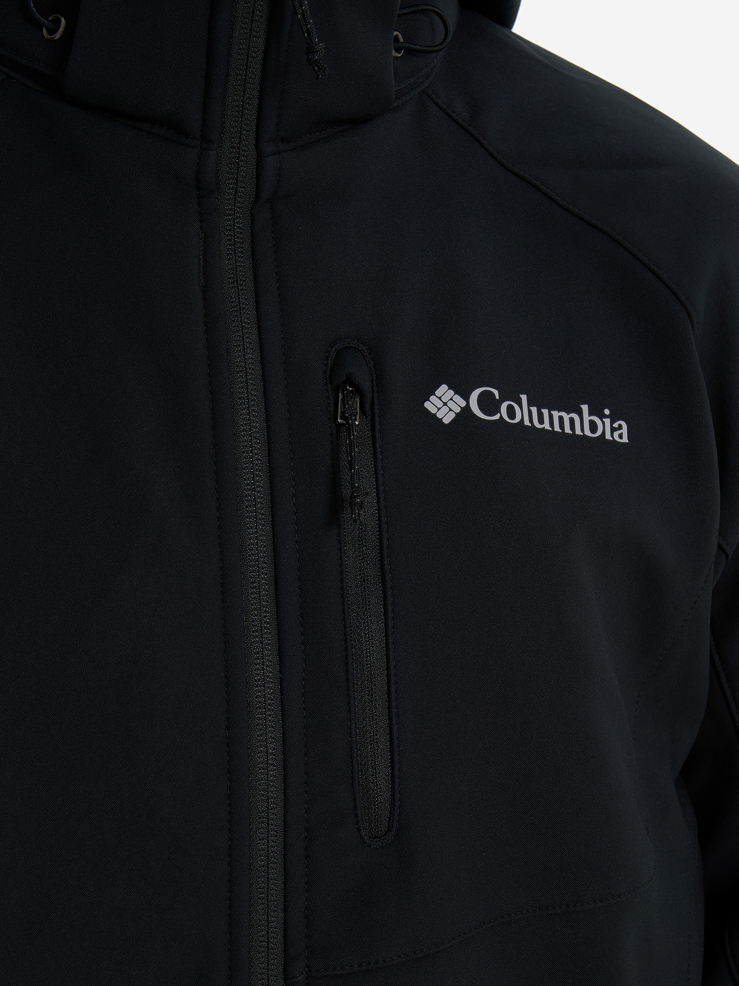фото Куртка софтшелл мужская columbia cascade ridge iii softshell, черный