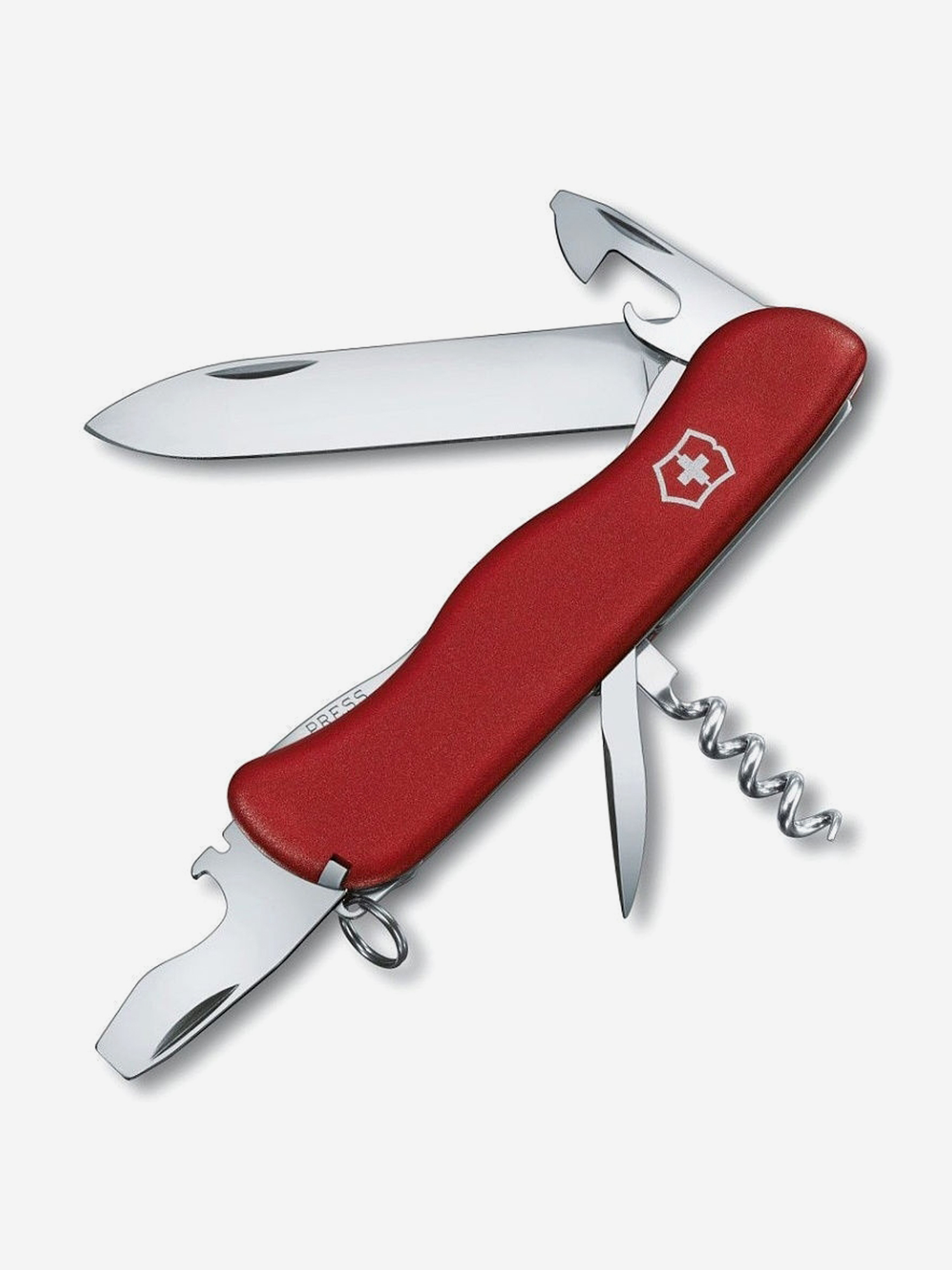 Нож складной Victorinox Picknicker, 111 мм, 11 функций, Красный нож складной victorinox climber 91 мм 14 функций красный
