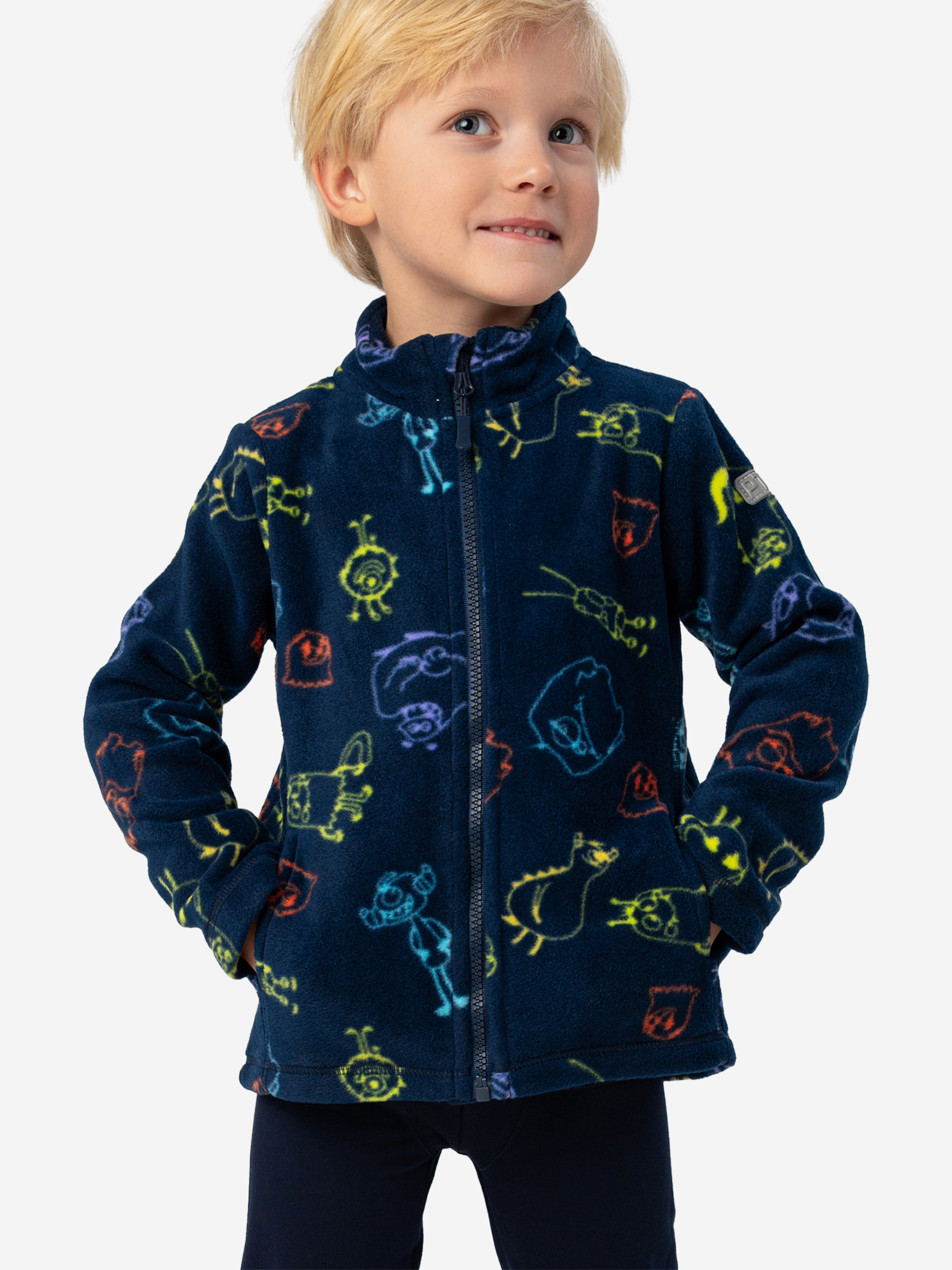 Изображение товара Флисовая толстовка для мальчиков PlayToday - спортивный стиль