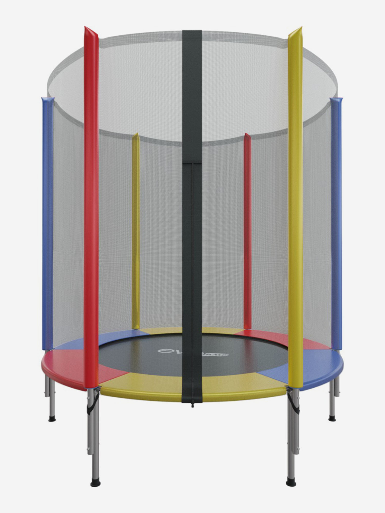 

Батут каркасный EVO JUMP COLOR 4,5ft с внешней сеткой, диаметр 140 см, Мультицвет