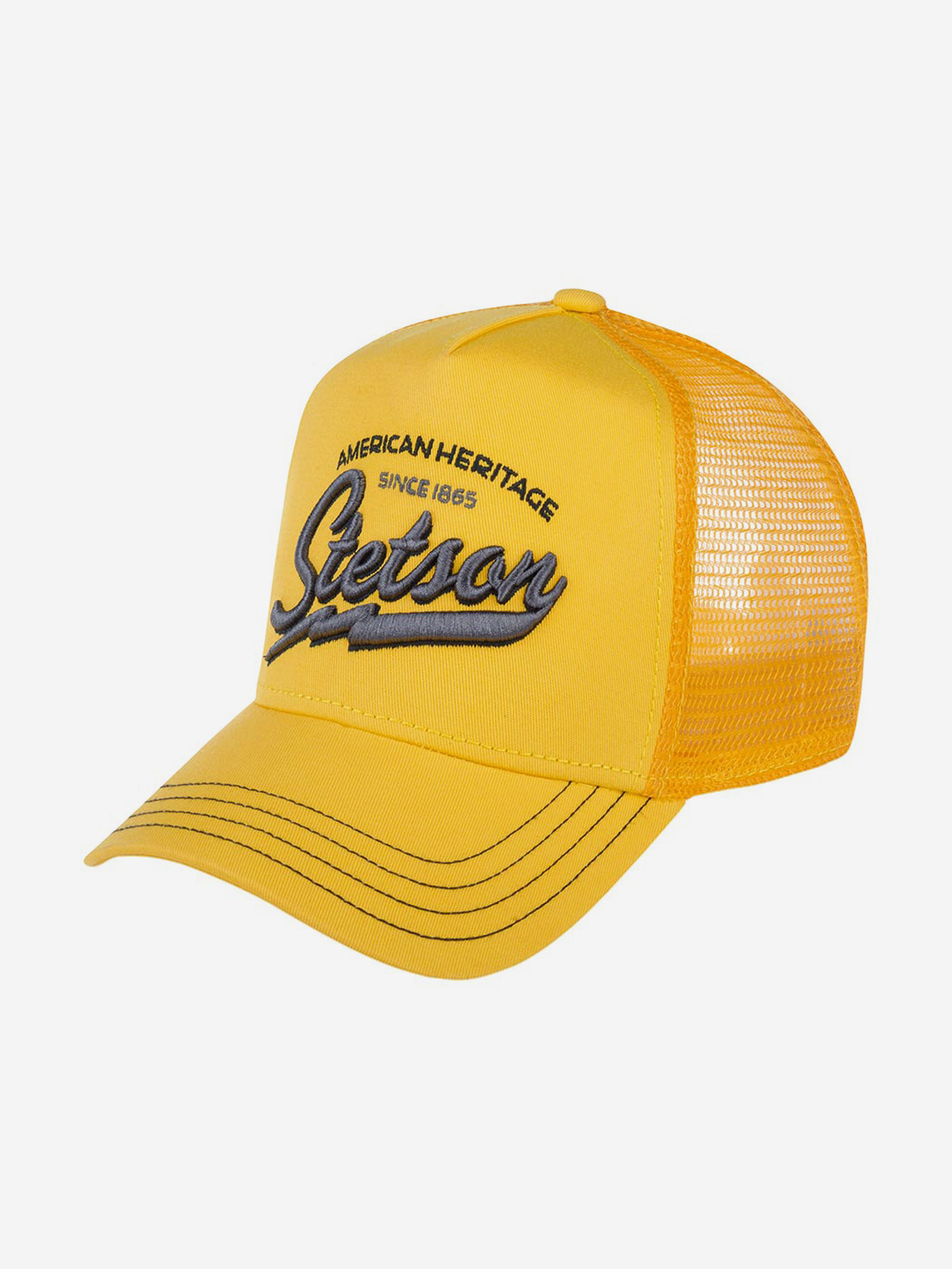 

Бейсболка с сеточкой STETSON 7751171 TRUCKER CAP AMERICAN HERITAGE CLASSIC (желтый), Желтый