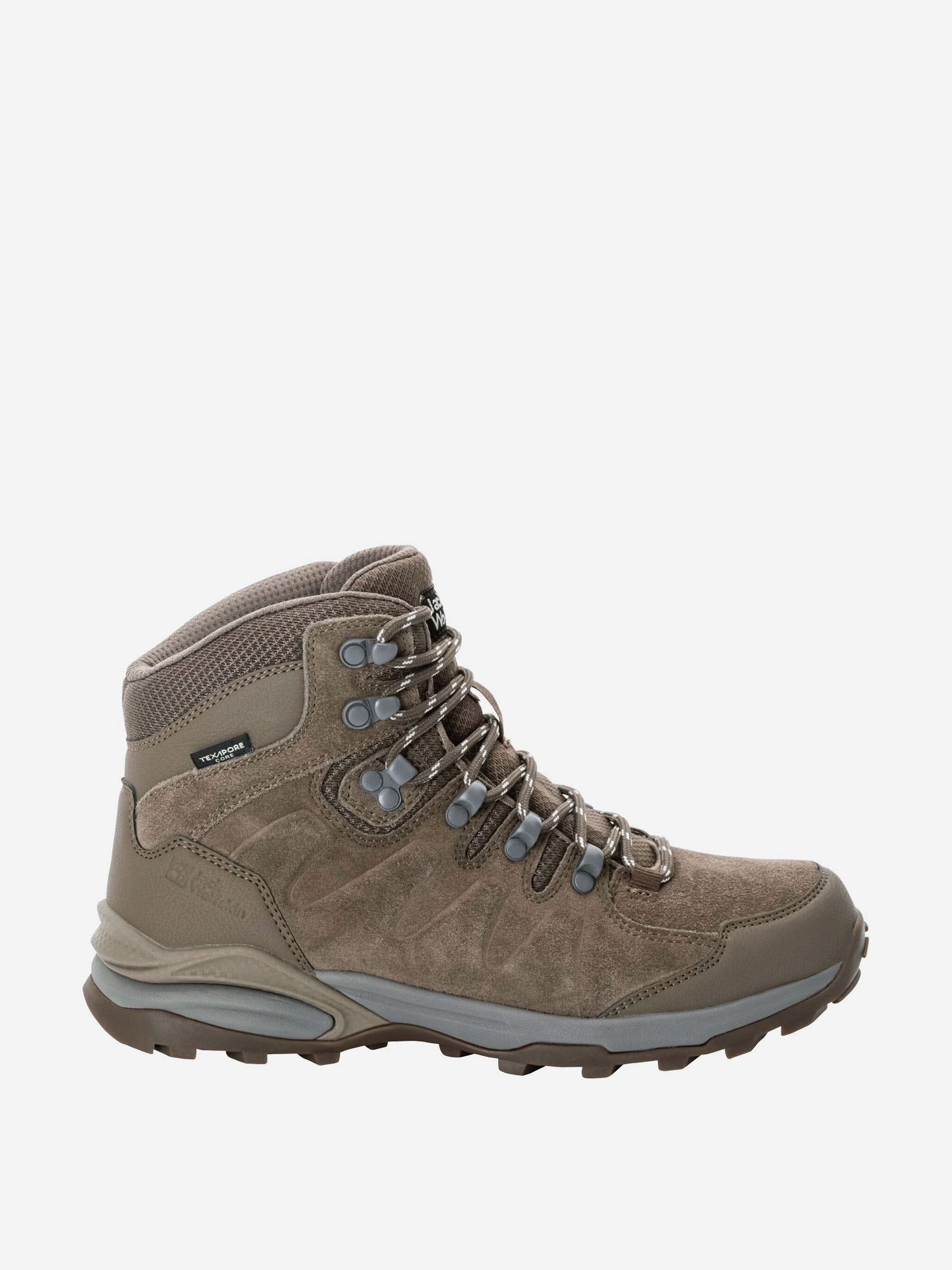 Ботинки женские Jack Wolfskin Refugio Texapore Mid, Бежевый 4050871J01-4610, размер 38