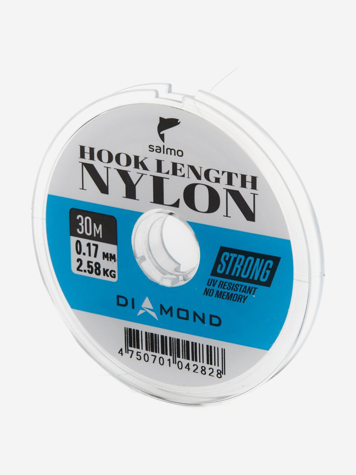 Изображение товара Леска монофильная Salmo Diamond HOOK LENGTH NYLON 30 м для летней рыбалки