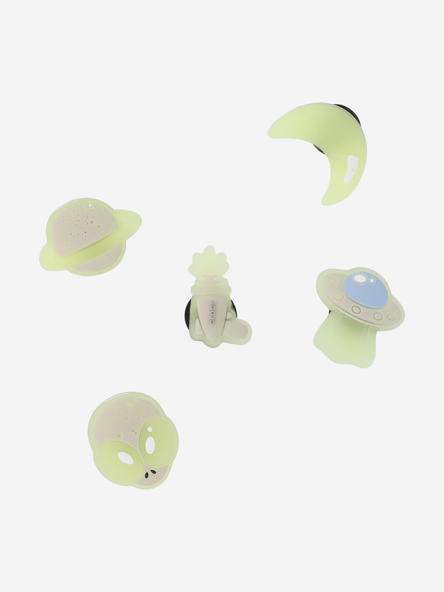 Изображение товара Детское украшение для обуви Crocs Glow In The Dark Space