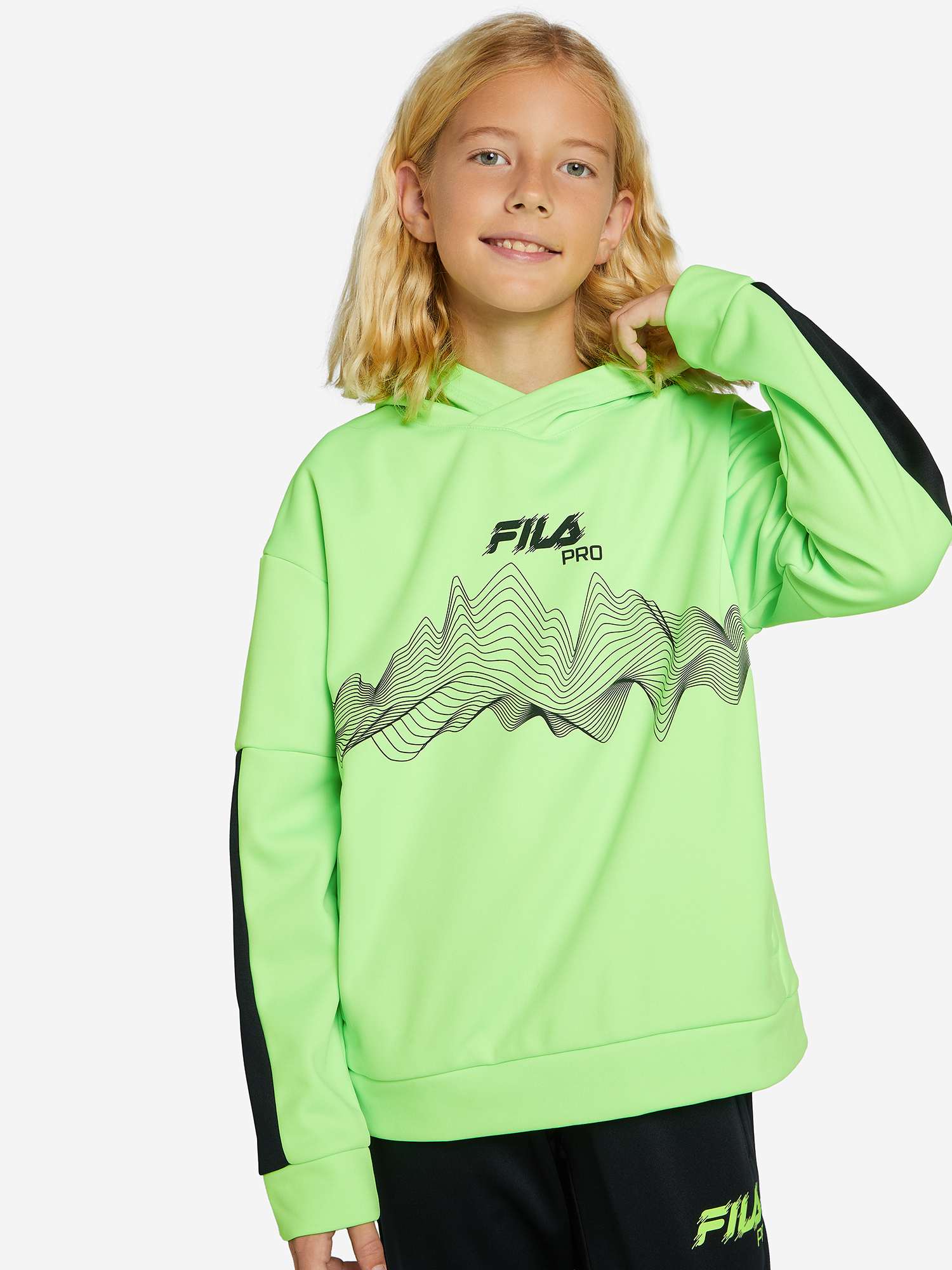 

Худи для мальчиков FILA, Зеленый