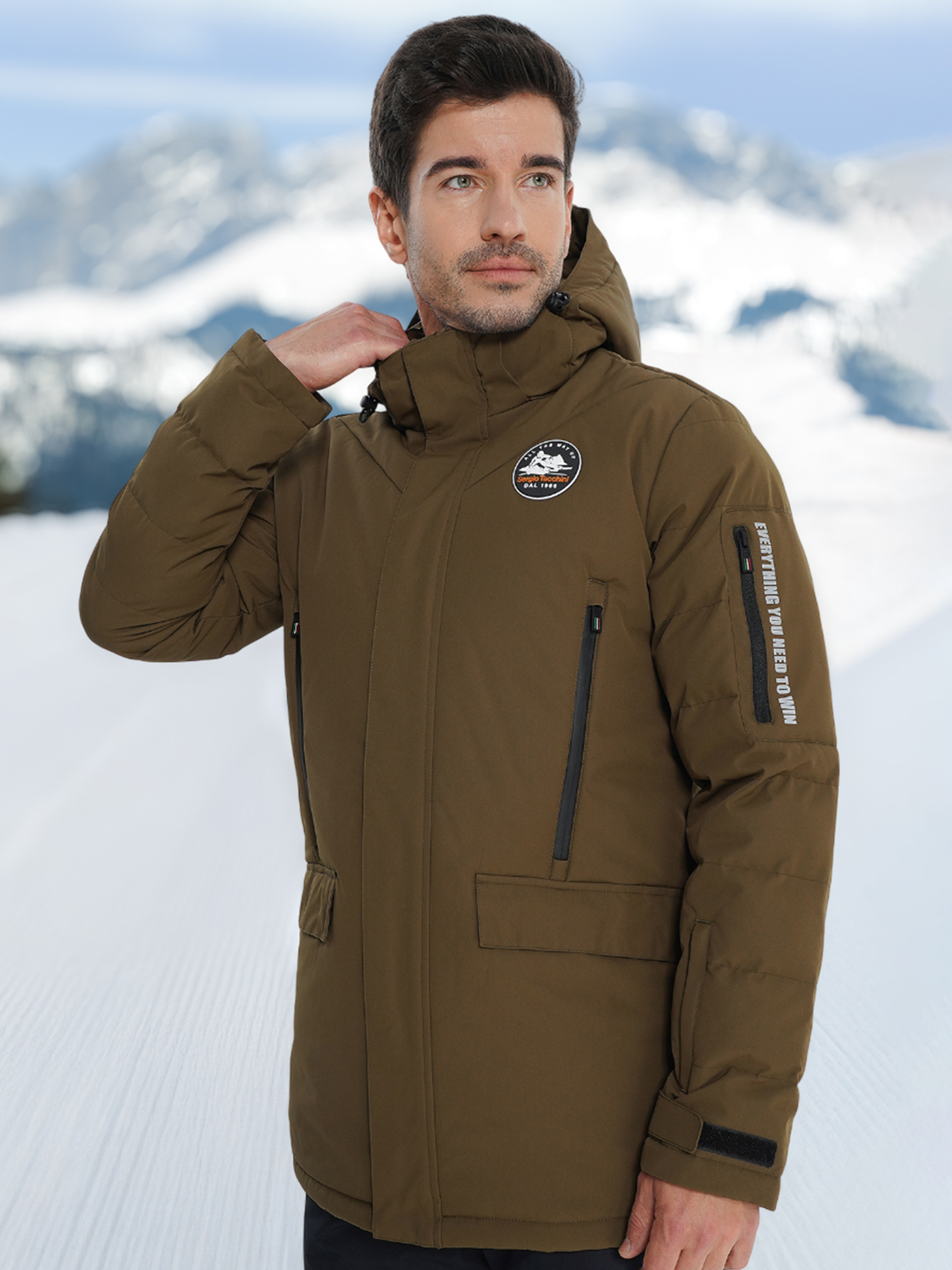 Изображение товара Мужская горнолыжная куртка SERGIO TACCHINI John утепленная водонепроницаемая