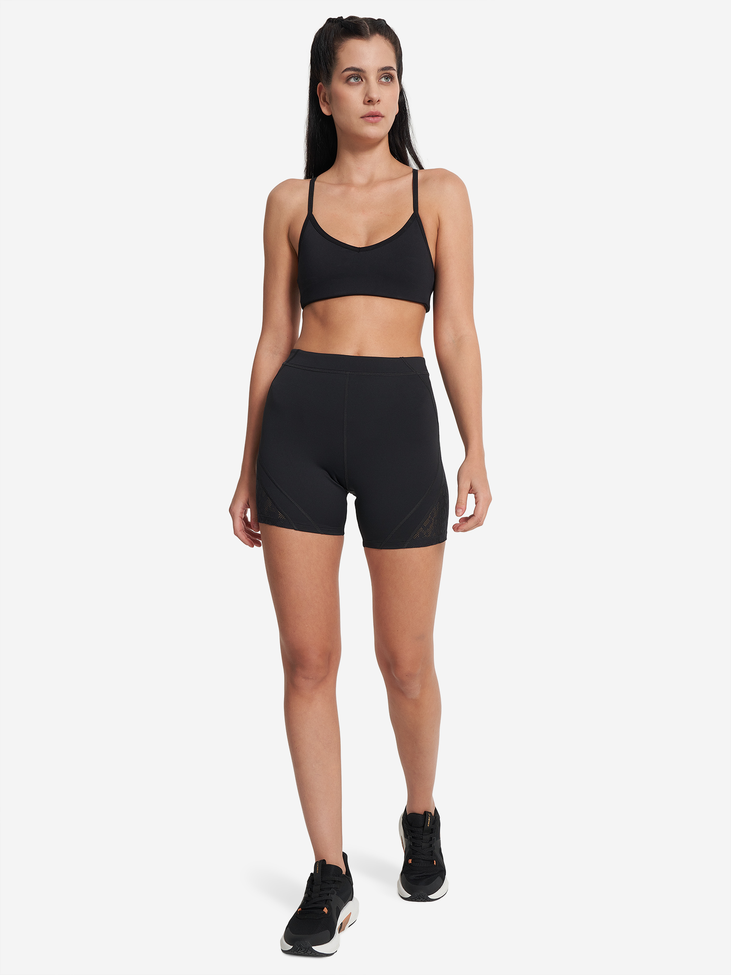 Велосипедки женские Reebok, Черный 4