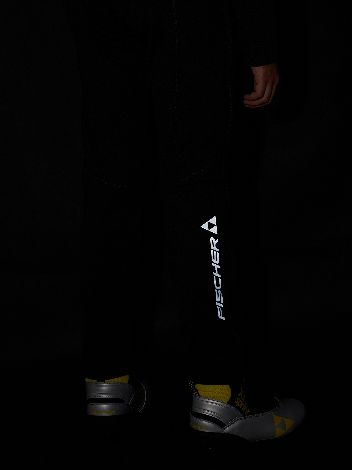 фото Брюки софтшелл для мальчиков fischer warm, черный
