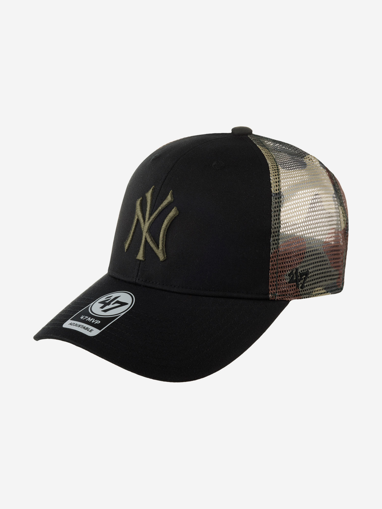 

Бейсболка с сеточкой 47 BRAND B-BCKSW17CTP-BK New York Yankees MLB (черный), Черный