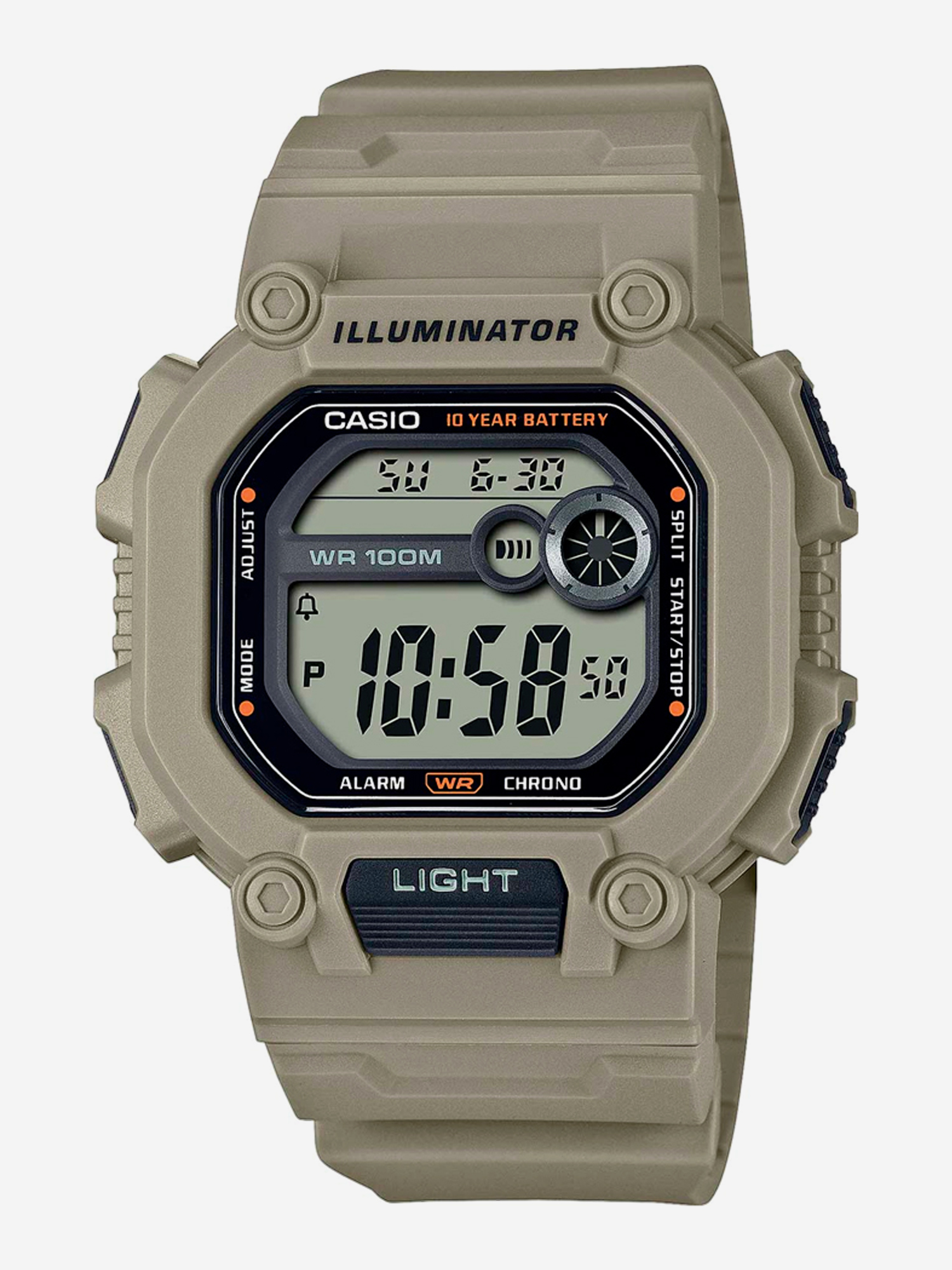 

Наручные часы Casio Collection W-737HX-5A, Бежевый