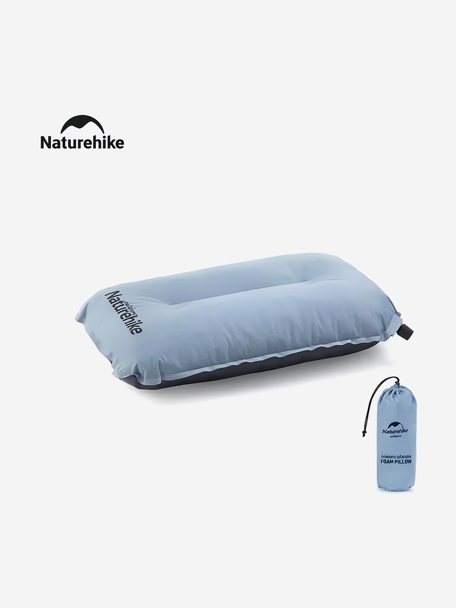 Изображение товара Подушка Naturehike, самонадувная, голубая