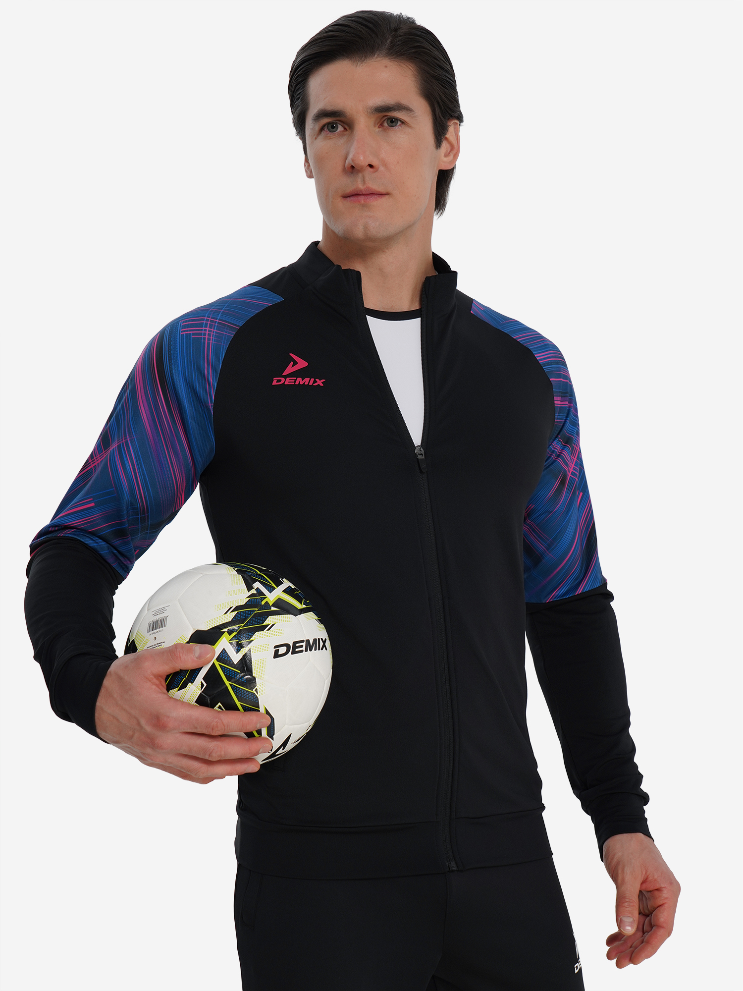 Джемпер футбольный Demix Playmaker, синий, арт. 142316dmx-mj