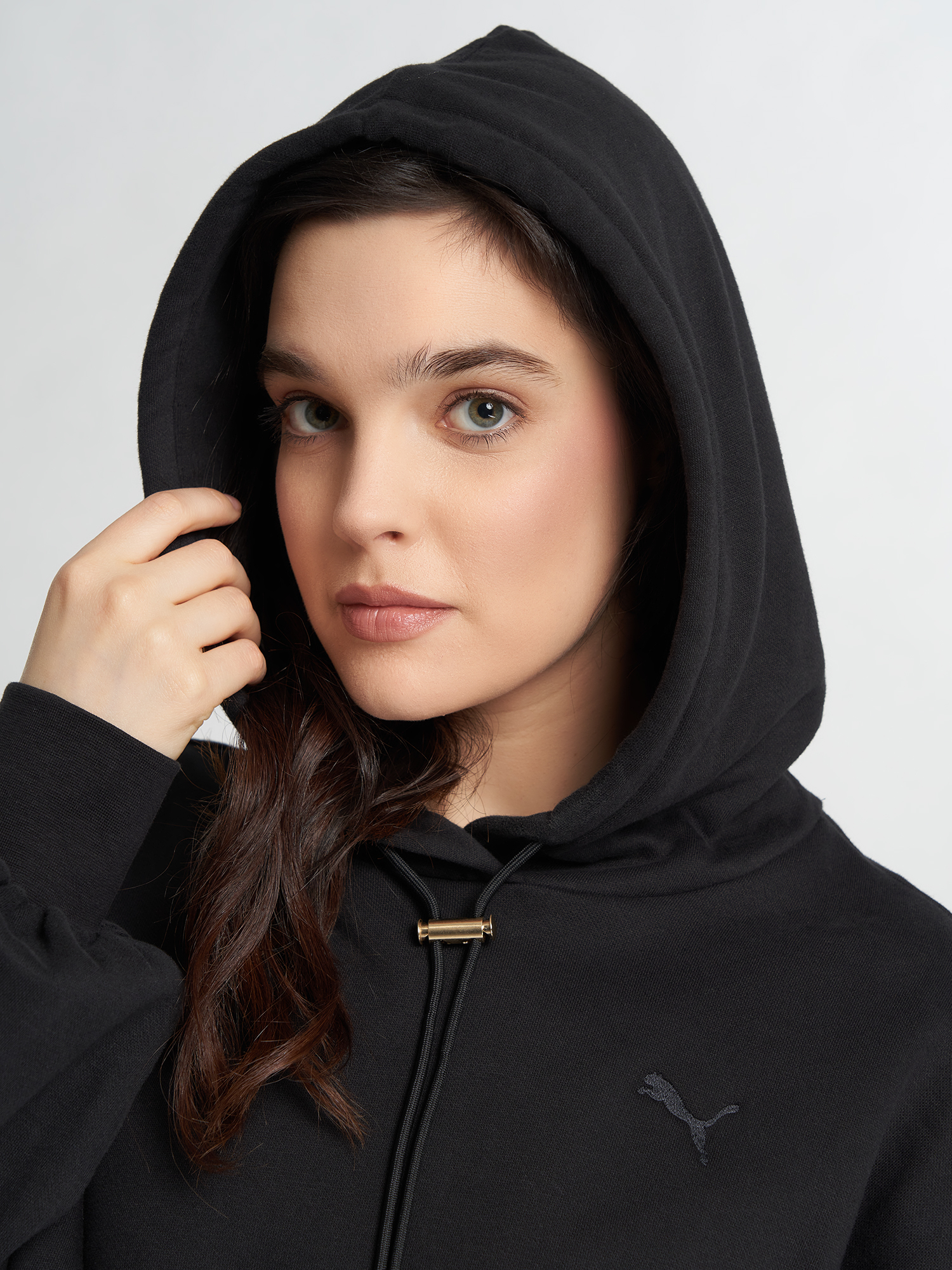 Худи женское PUMA, Черный 5