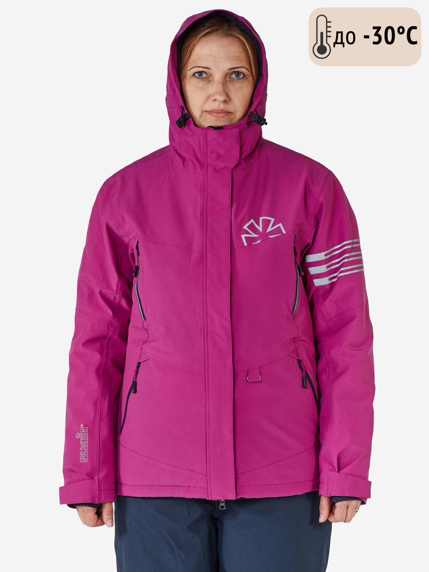 Изображение товара Куртка зимняя женская Norfin Women NORDIC для рыбалки и охоты