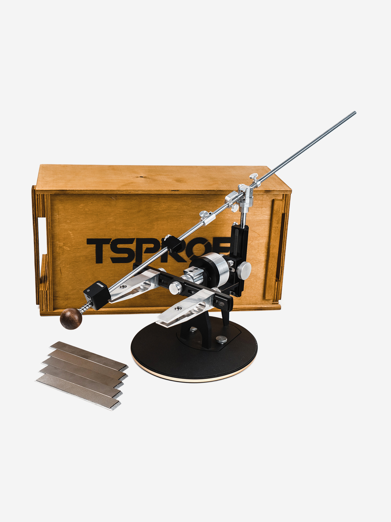 

Набор для заточки TSPROF Профиль К03 Pro Hunter, Серебряный