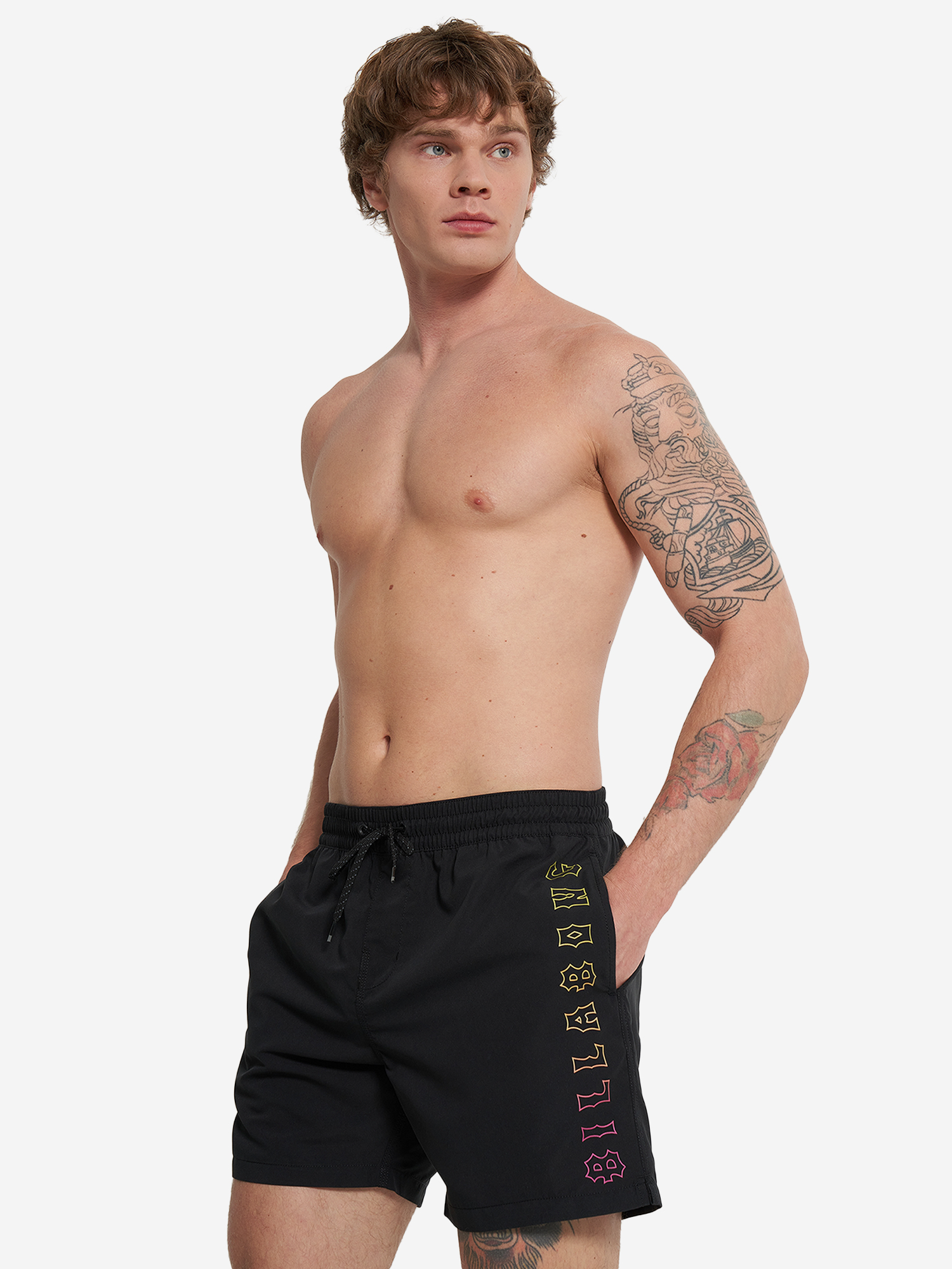 

Шорты плавательные мужские Billabong All Day Heritage, Черный