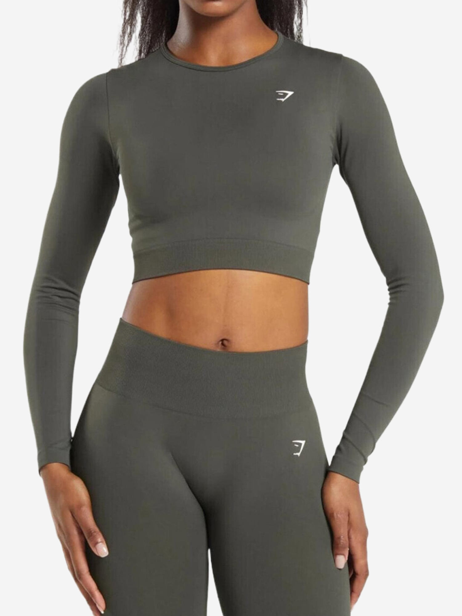 Изображение товара Женский рашгард GYMSHARK Everyday Seamless для фитнеса и йоги Изображение товара Женский рашгард GYMSHARK Everyday Seamless для фитнеса и йоги
