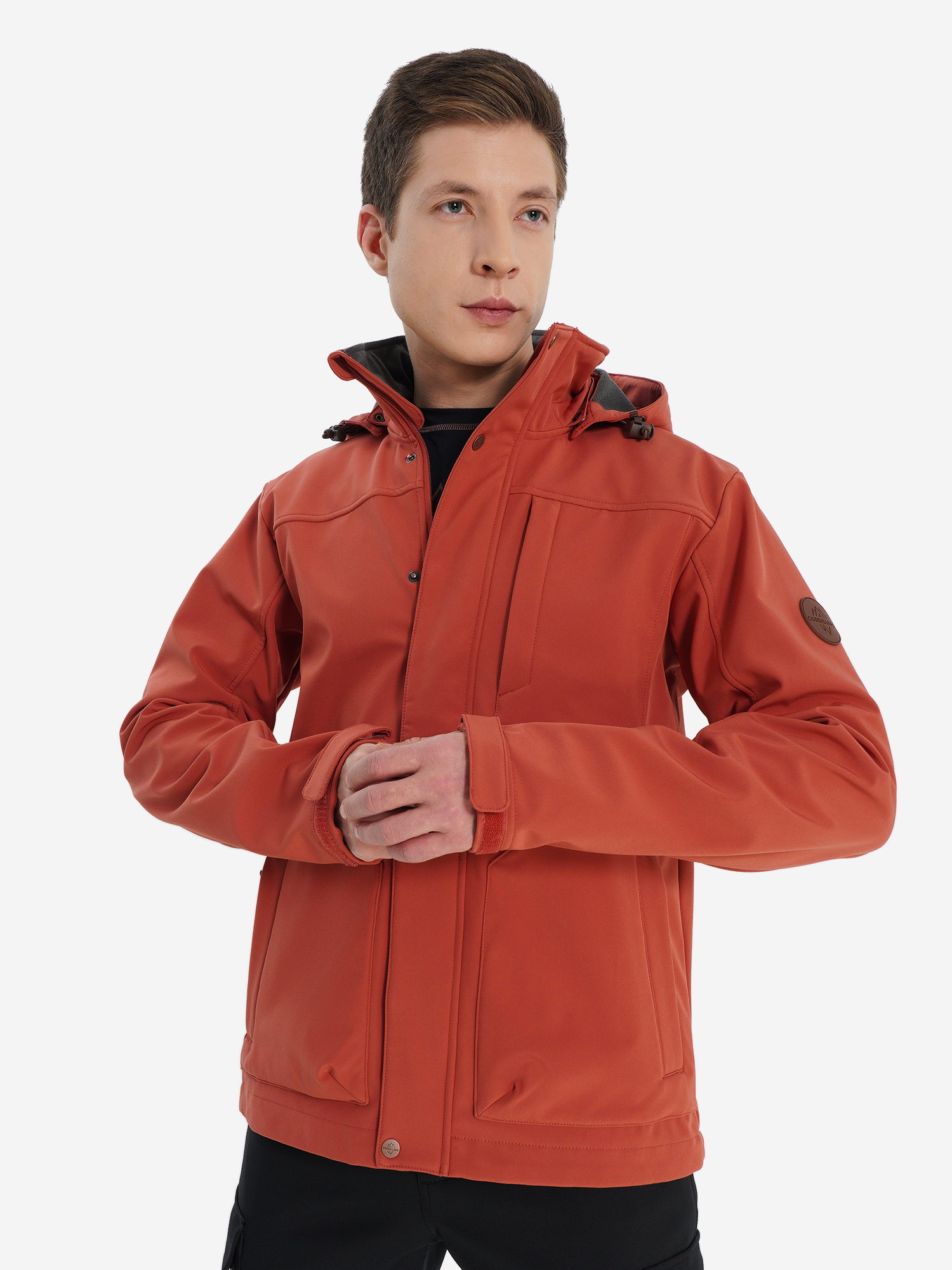 Куртка софтшелл мужская Cordillero, оранжевый, арт. 34391