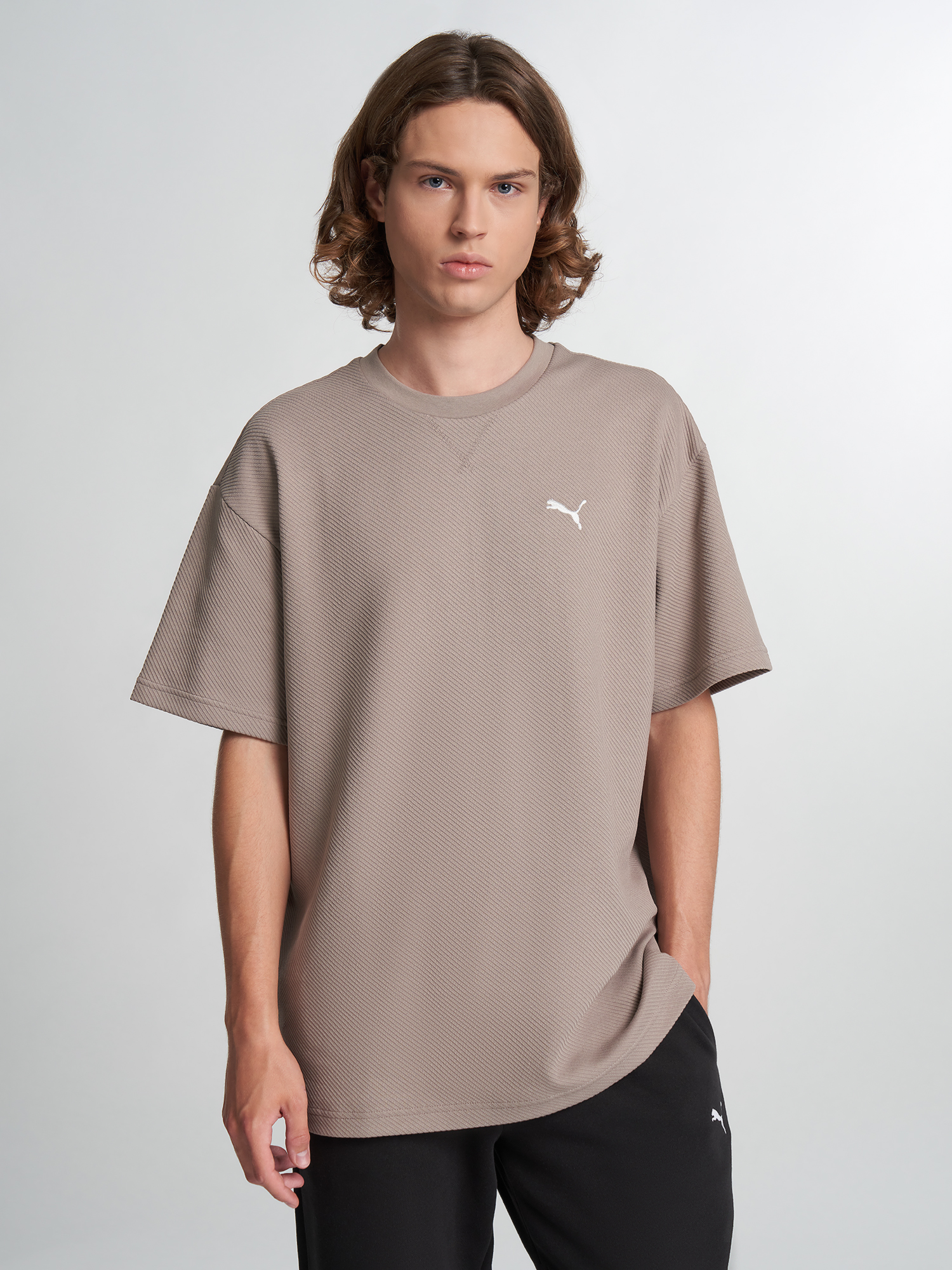 Футболка мужская PUMA Essentials Elevated, Бежевый 2
