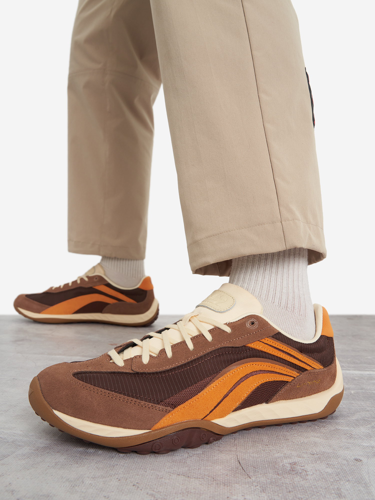 Кроссовки Li-Ning Flow, коричневый, арт. 33468