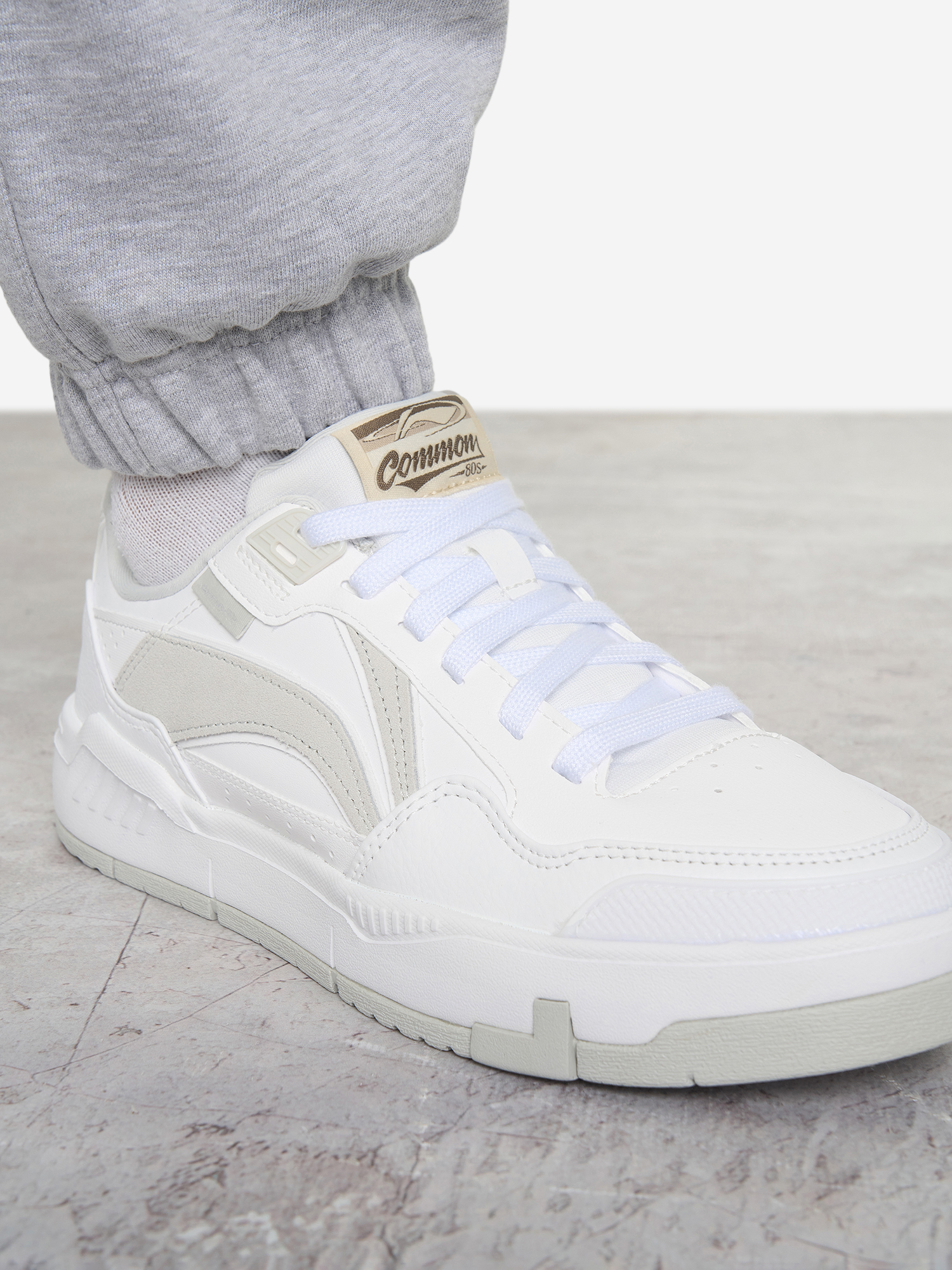 фото Кеды женские li-ning common 80 s, белый
