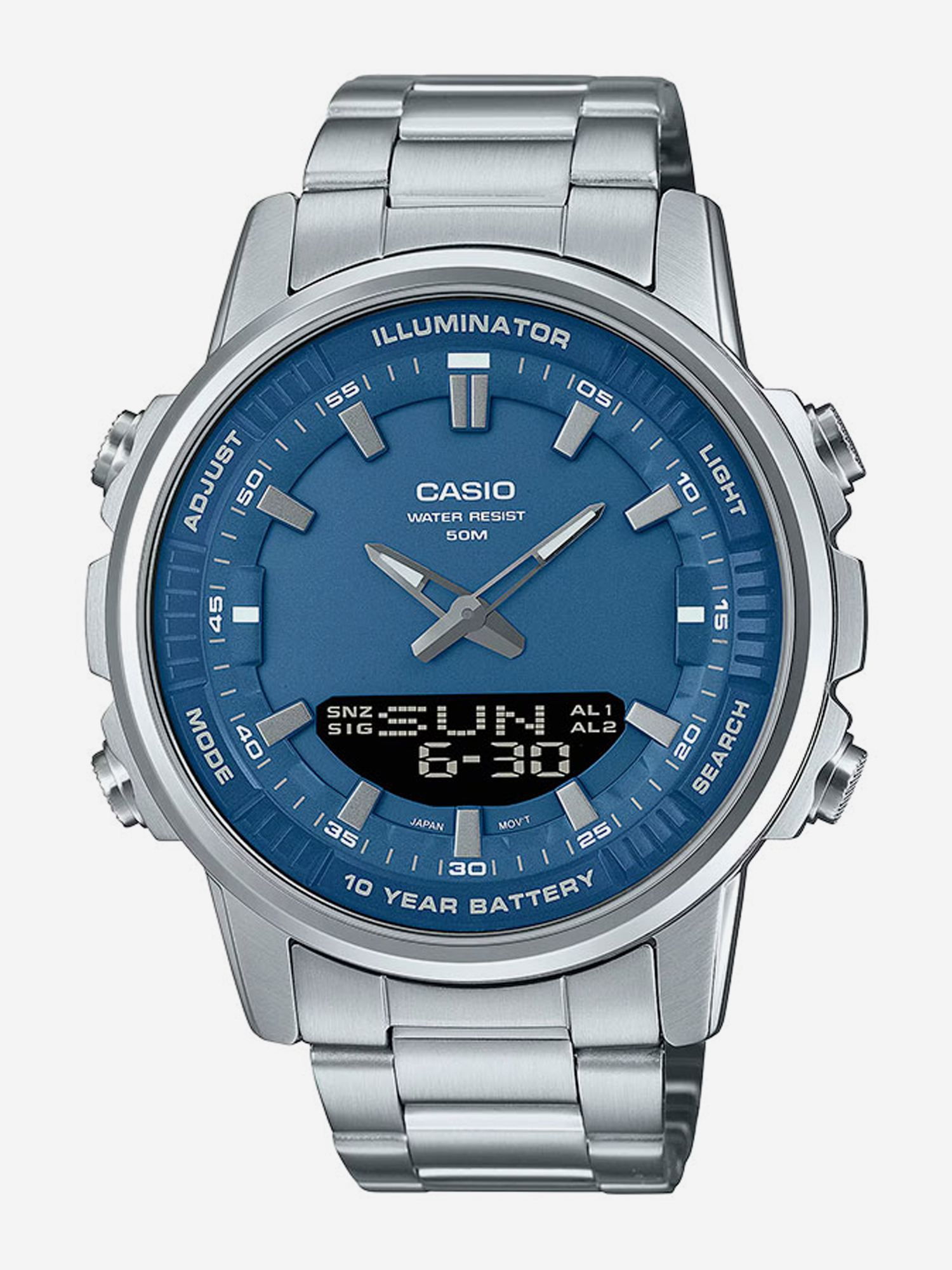 

Наручные часы Casio Collection AMW-880D-2A1, Серебряный