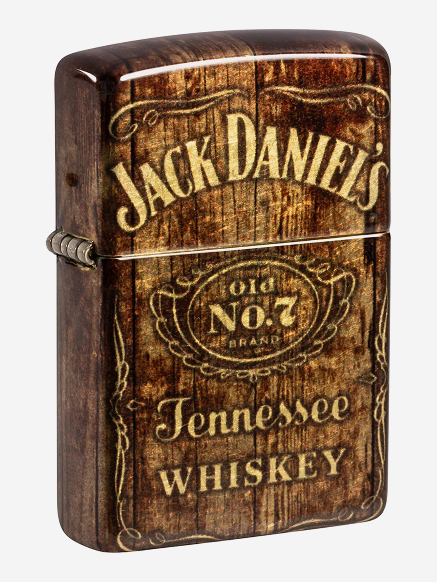 Изображение товара Зажигалка бензиновая ветроустойчивая Zippo Jack Daniel's 540 Tumbled Brass Изображение товара Зажигалка бензиновая ветроустойчивая Zippo Jack Daniel's 540 Tumbled Brass