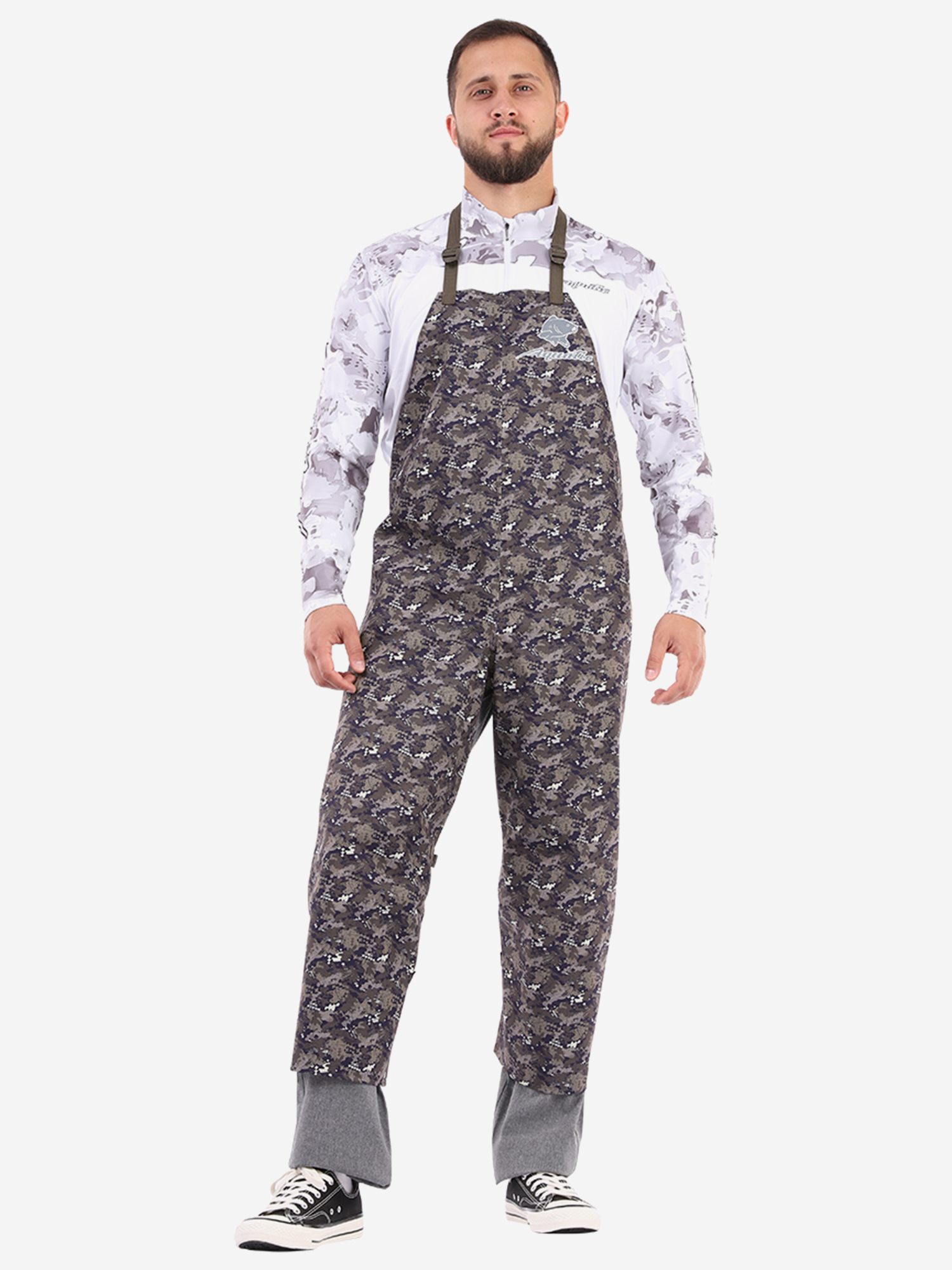 Изображение товара Универсальный рыболовный фартук Aquatic камуфляж для охоты и рыбалки