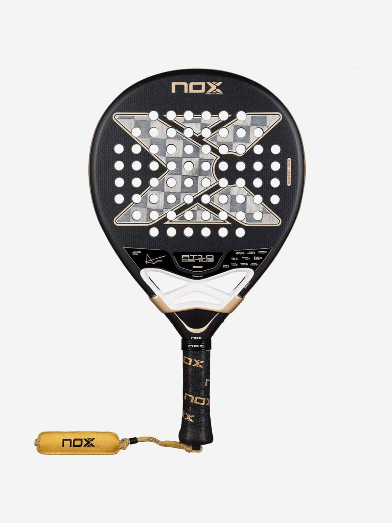 Изображение товара Ракетка для падел-тенниса NOX AT10 Genius 18K Alum 2026 Изображение товара Ракетка для падел-тенниса NOX AT10 Genius 18K Alum 2026