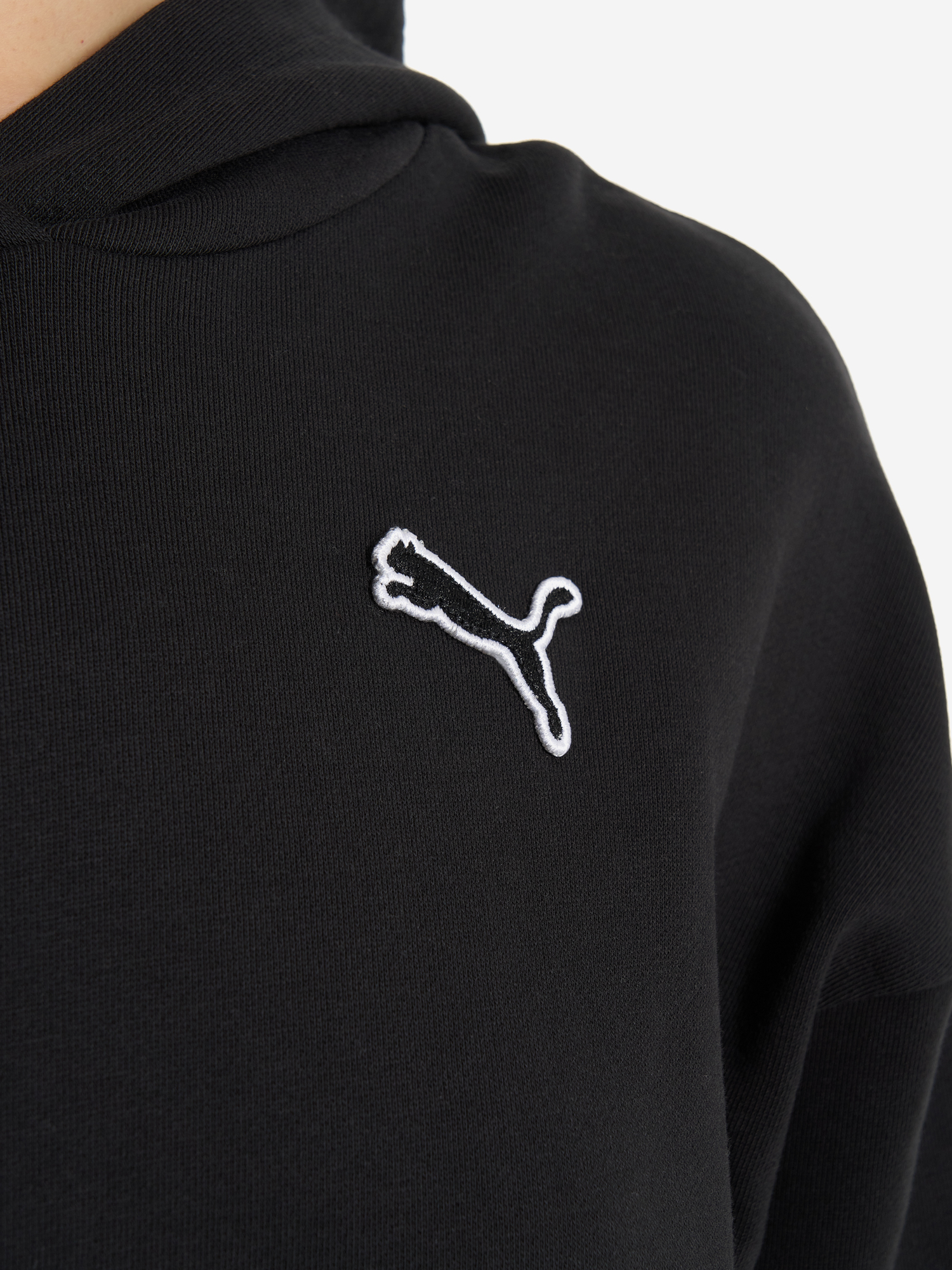 фото Худи женское puma essentials, черный