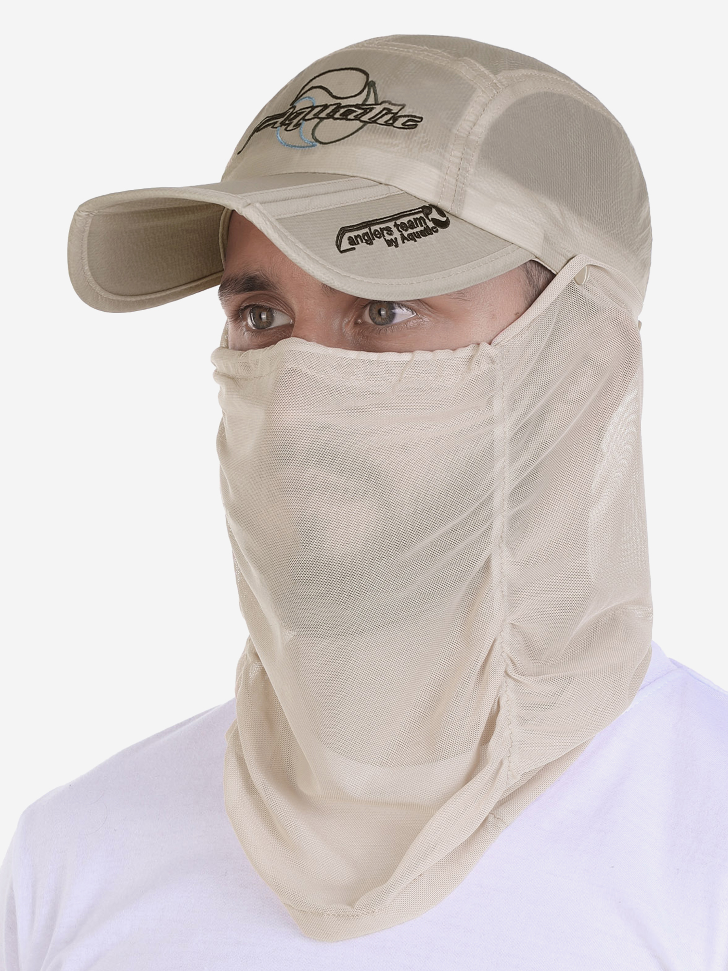 Изображение товара Кепка складная с антимоскитным бафом Aquatic КА-18Б, летняя рыбалка, мужская