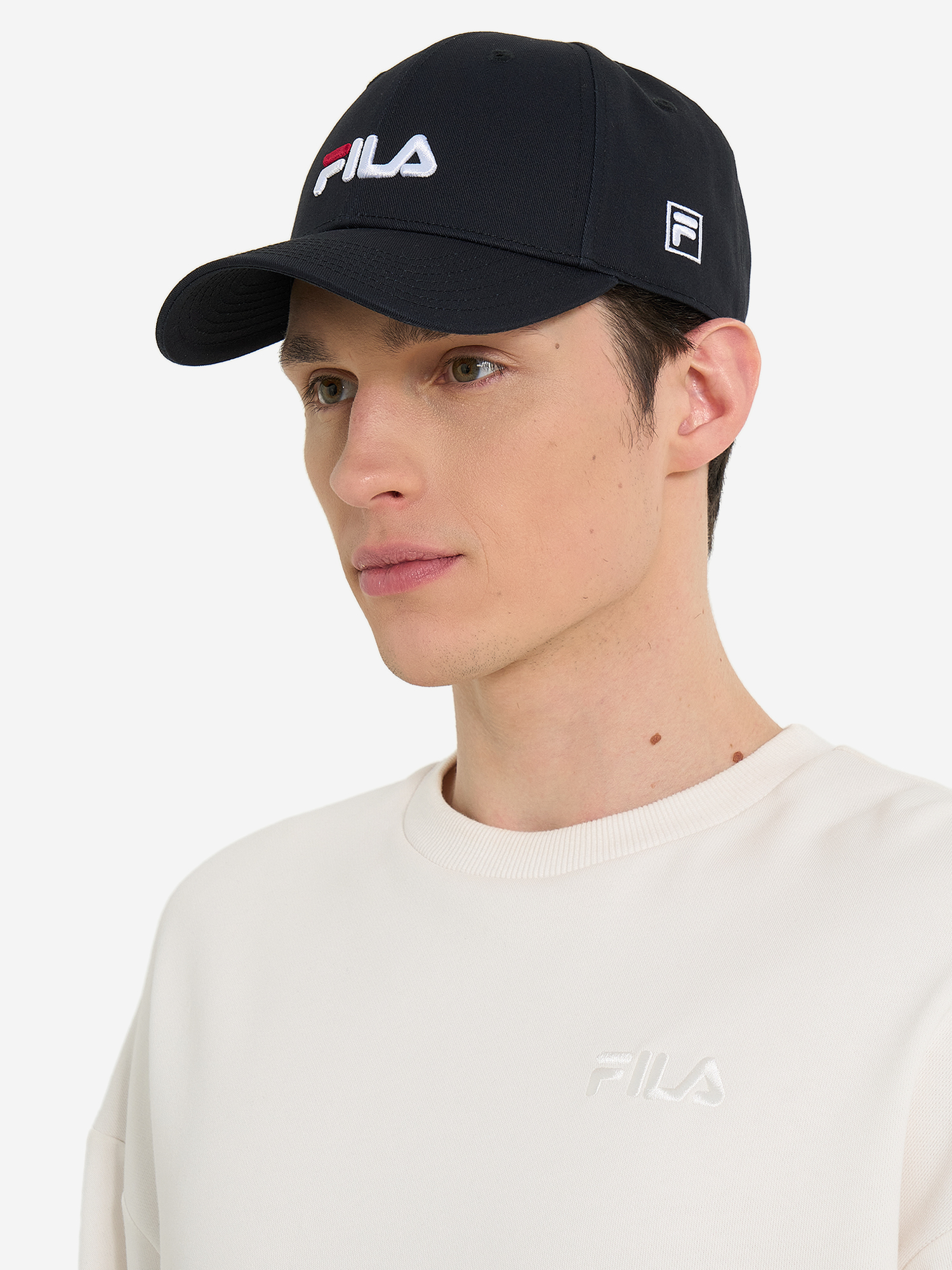 фото Бейсболка fila, черный
