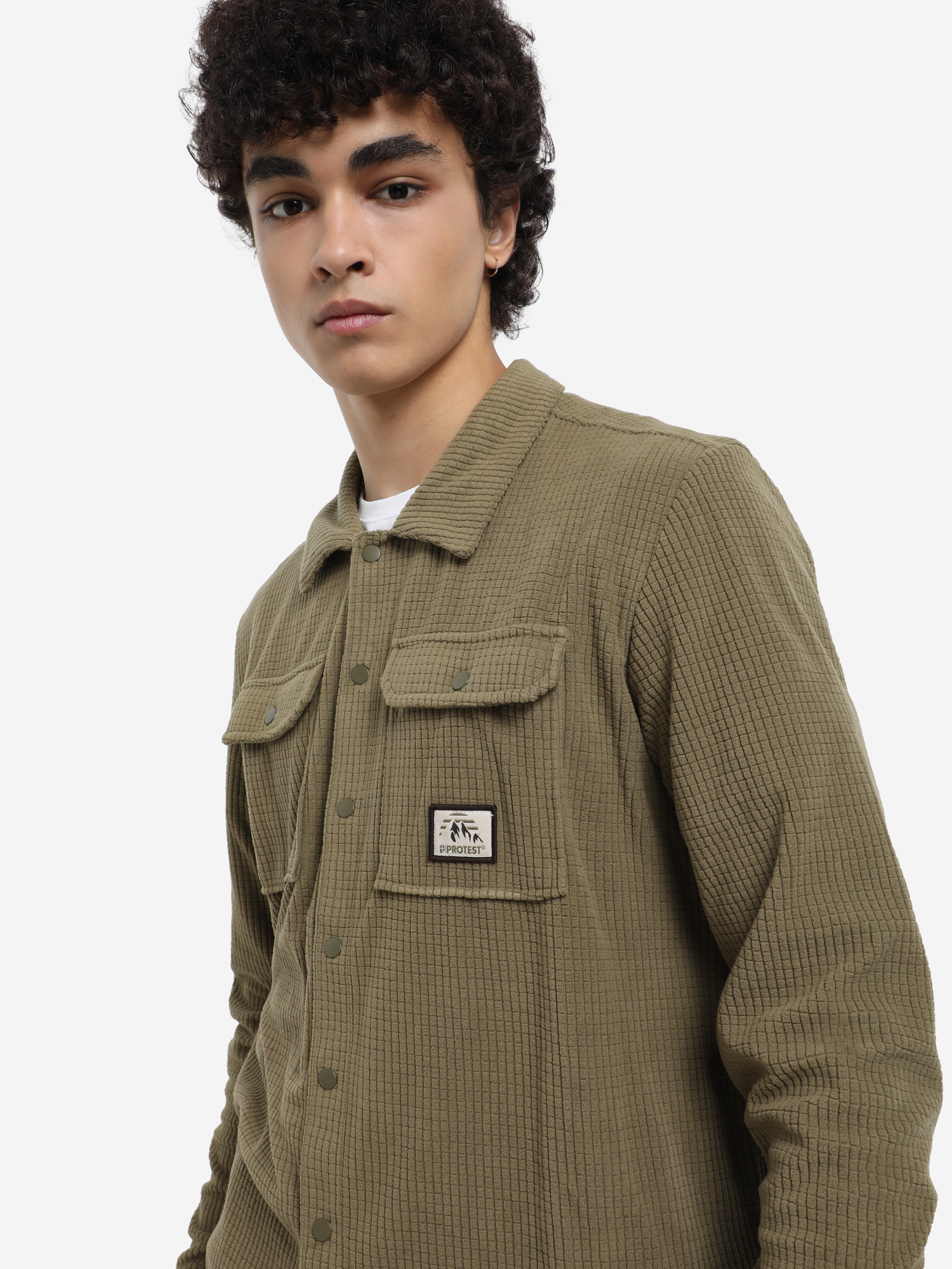 

Джемпер флисовый мужской Protest, Зеленый