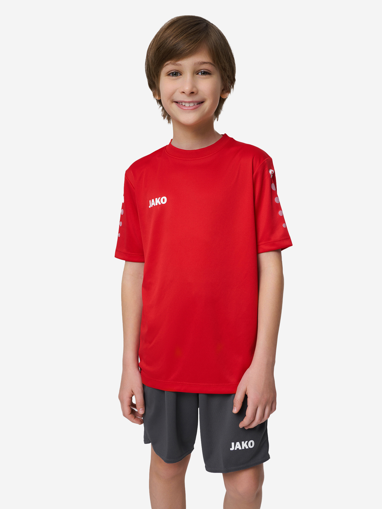 Изображение товара Футболка JAKO Team, к/р, Спортивный красный