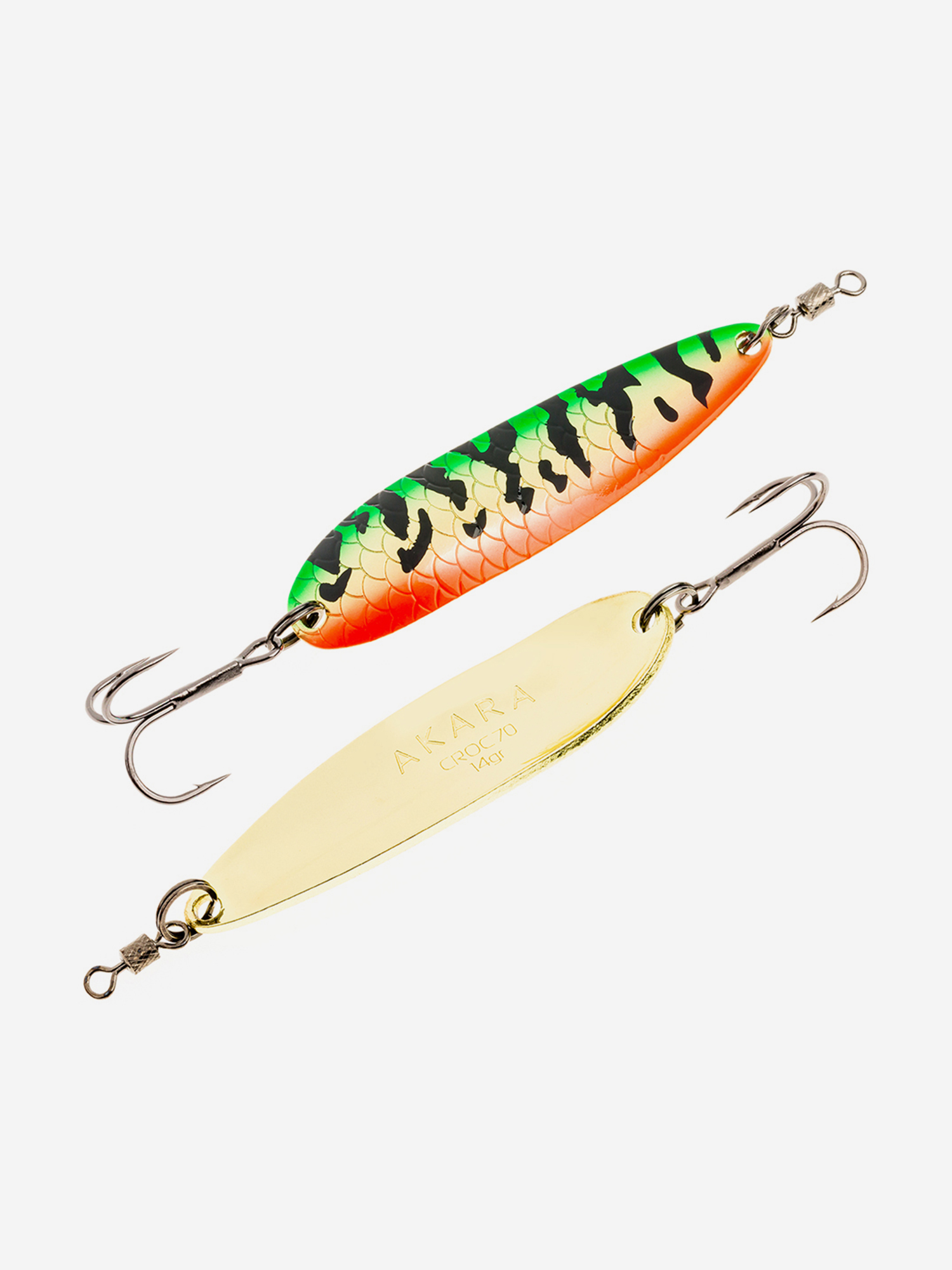 

Блесна колеблющаяся Akara Action Series Croc 85 22 гр. 4/5 oz. AB57, Мультицвет