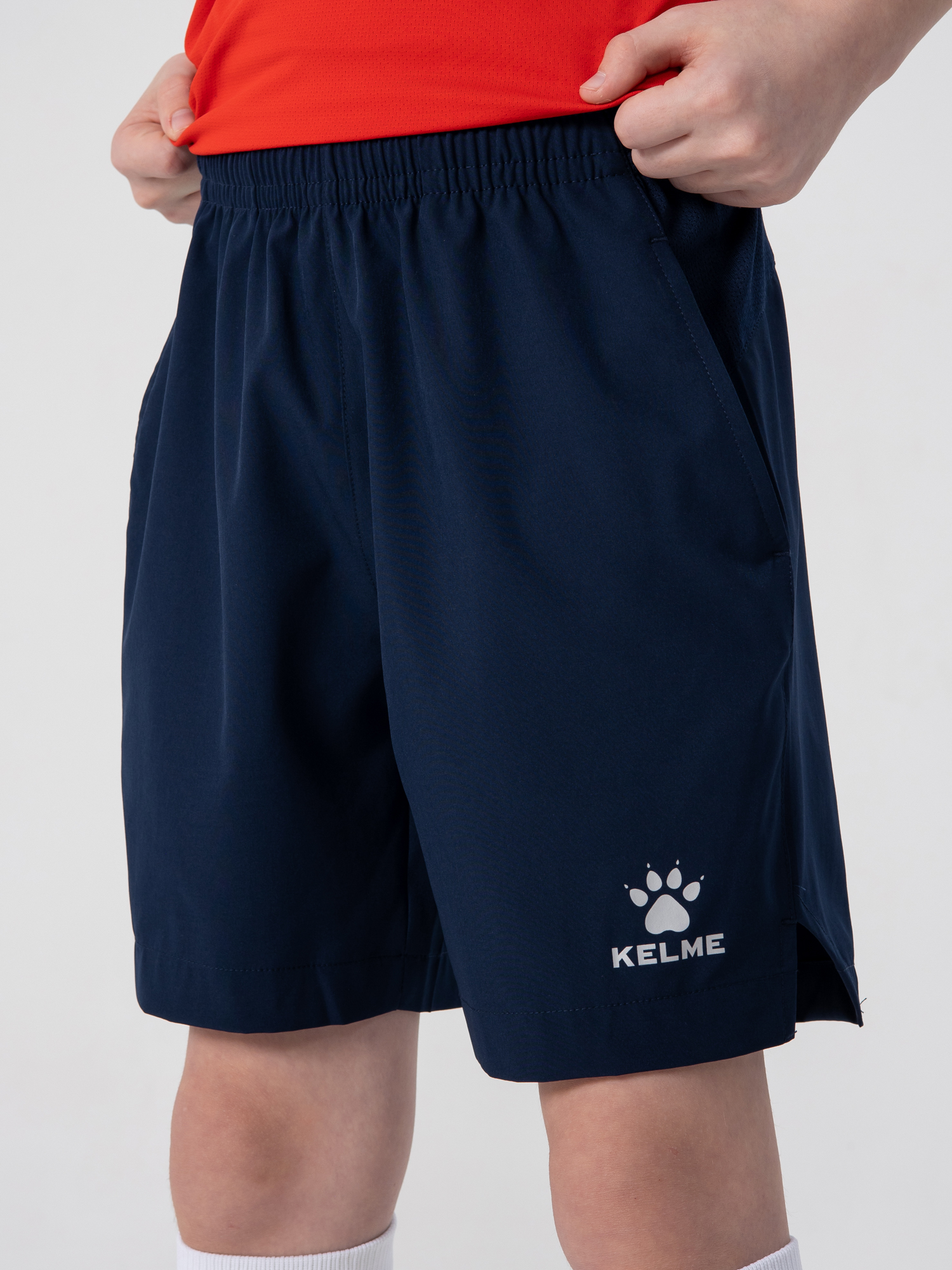 Изображение товара Шорты тренировочные детские Kelme для спорта Синий/Белый