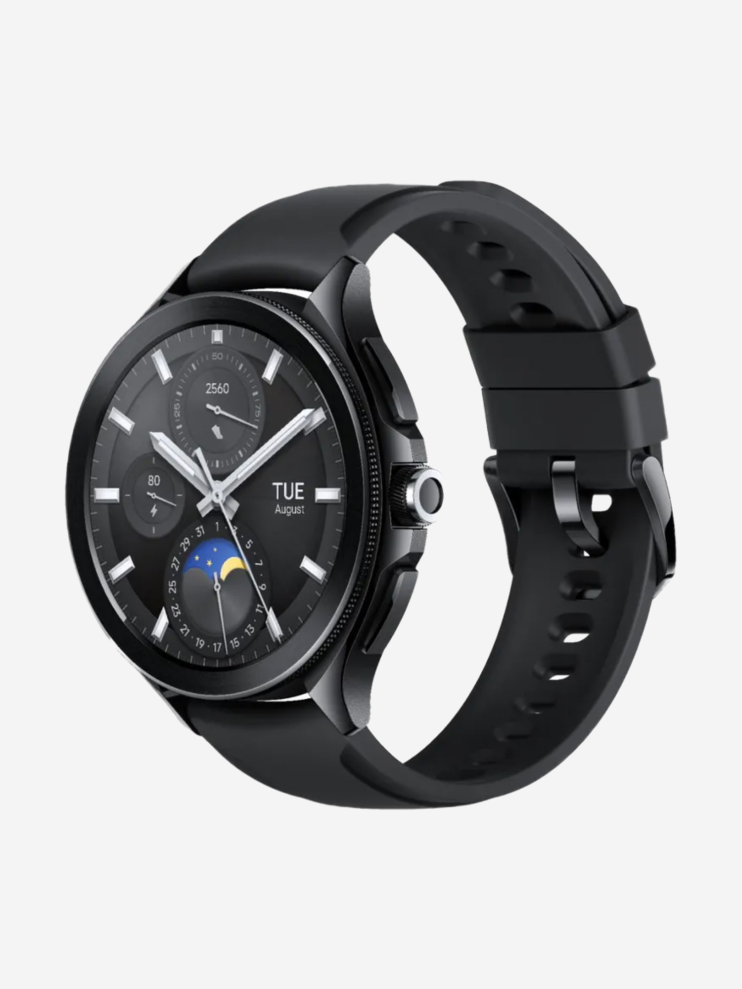 

Смарт-часы Xiaomi Watch 2 Pro-Bluetooth Black Case with Black Fluororubber Strap M2234W1 (BHR7211GL), Черный